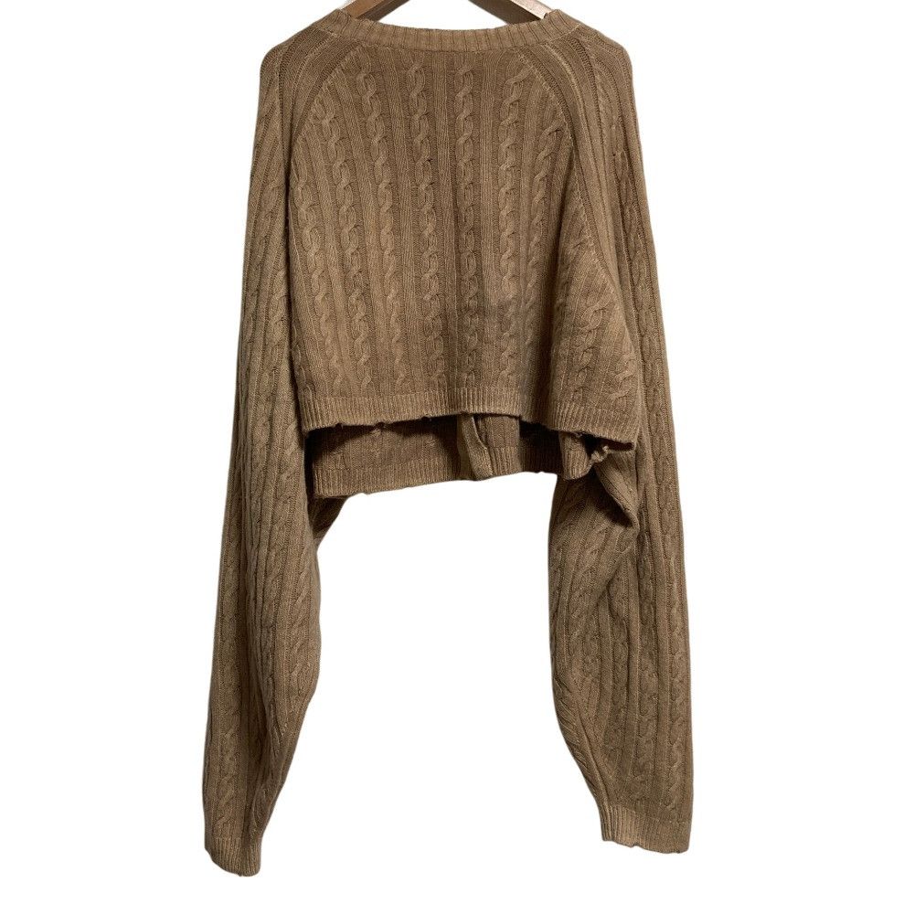 Other Other CURRENTAGE Wool Cable Knit Cardigan Textile Tops DUTY FREE for USA Size ONE SIZE - 2 Thumbnail
