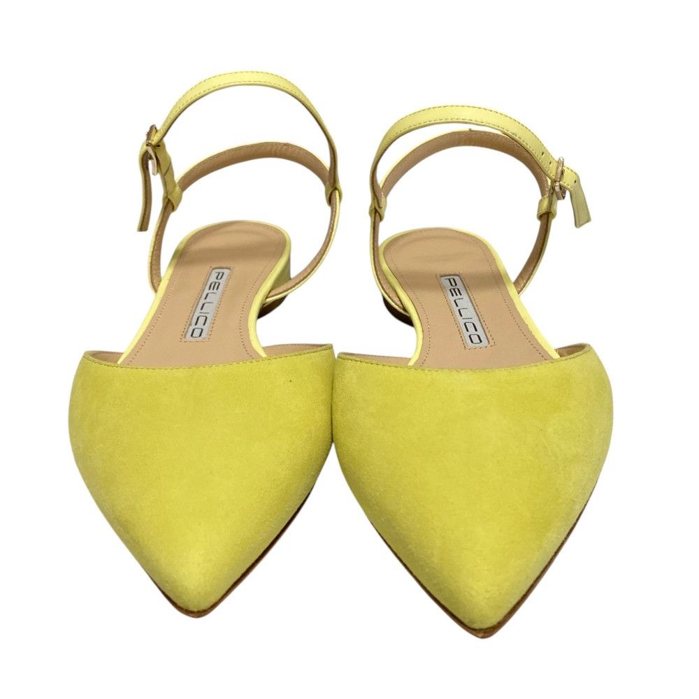 Other Other Pellico Suede Pointed Toe Sandals Leather Shoes DUTY FREE for USA Size ONE SIZE - 2 Thumbnail