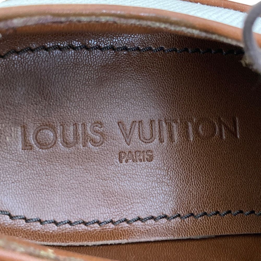 Louis Vuitton Louis Vuitton Louis Vuitton Leather Canvas Business Shoes Leather Shoes DUTY FREE for USA Size ONE SIZE - 7 Thumbnail
