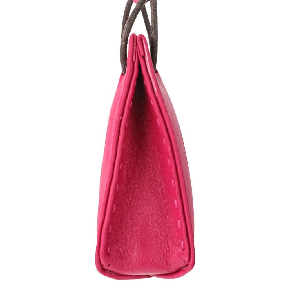 Hermes Hermes Hermes Sac Orange Lambskin Bag Charm Leather Charm Y2020 DUTY FREE for USA Size ONE SIZE - 5 Thumbnail