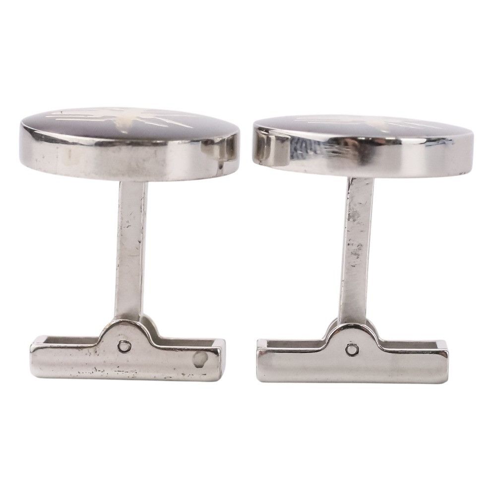 Dior Dior Dior Homme AG925 Bee Silver Cufflinks Precious Metal Cufflinks DUTY FREE for USA Size ONE SIZE - 3 Thumbnail