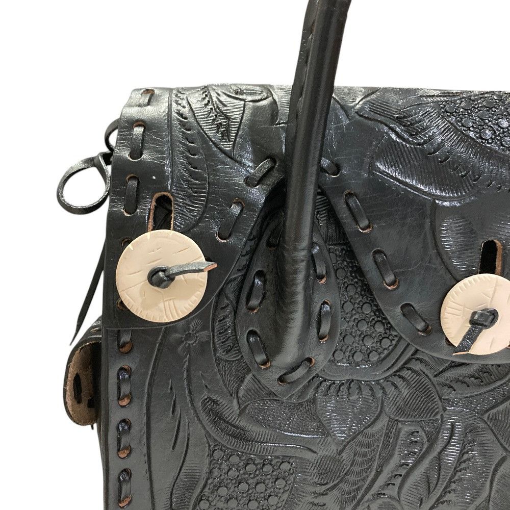 Other Carving Tribes Maestra S Leather Handbag Leather Handbag 