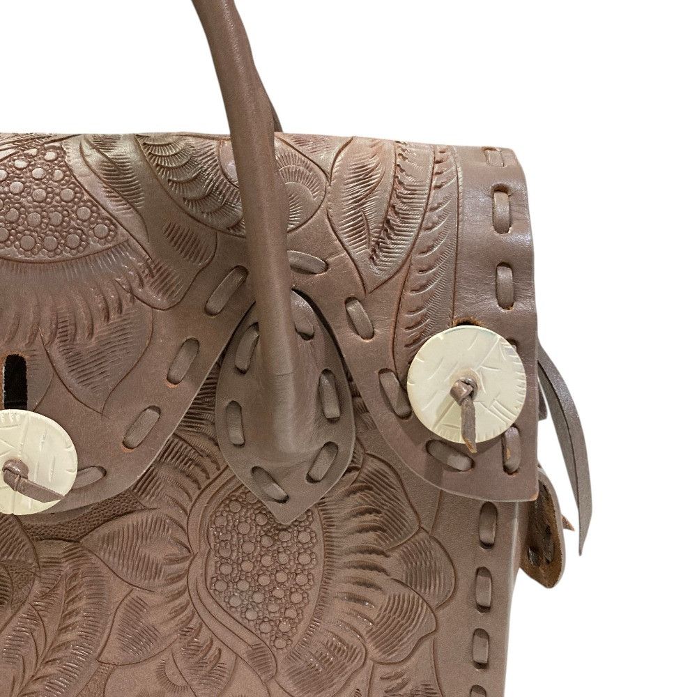 Other Other Carving Tribes Maestra S Leather Handbag Leather Handbag DUTY FREE for USA Size ONE SIZE - 2 Thumbnail