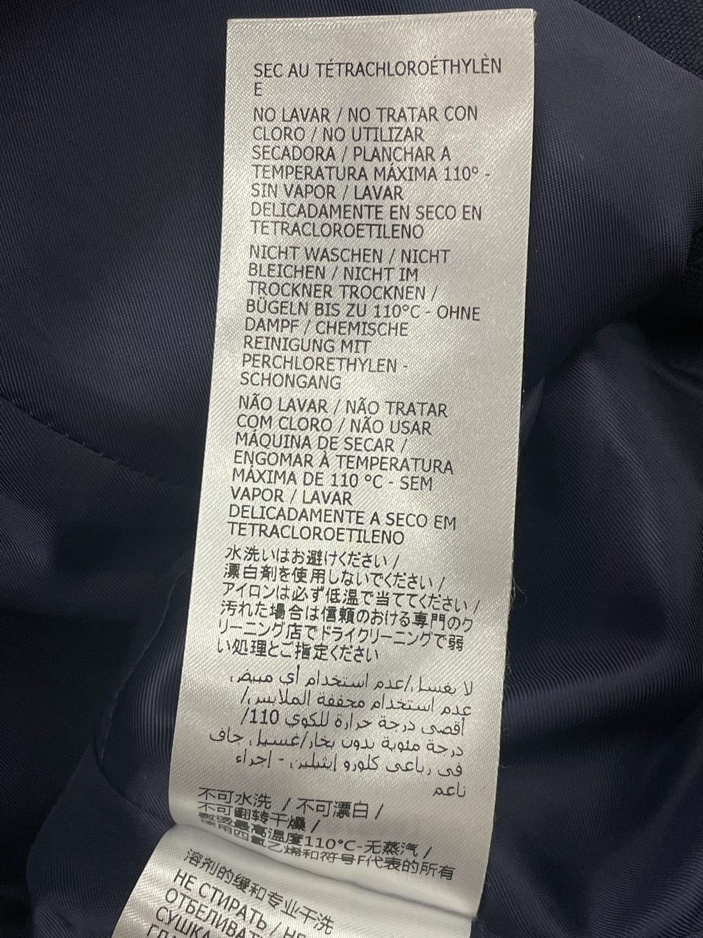 Alexander McQueen Alexander McQueen Dark Blue Embroidered Blazer Size US M / EU 48-50 / 2 - 6 Thumbnail