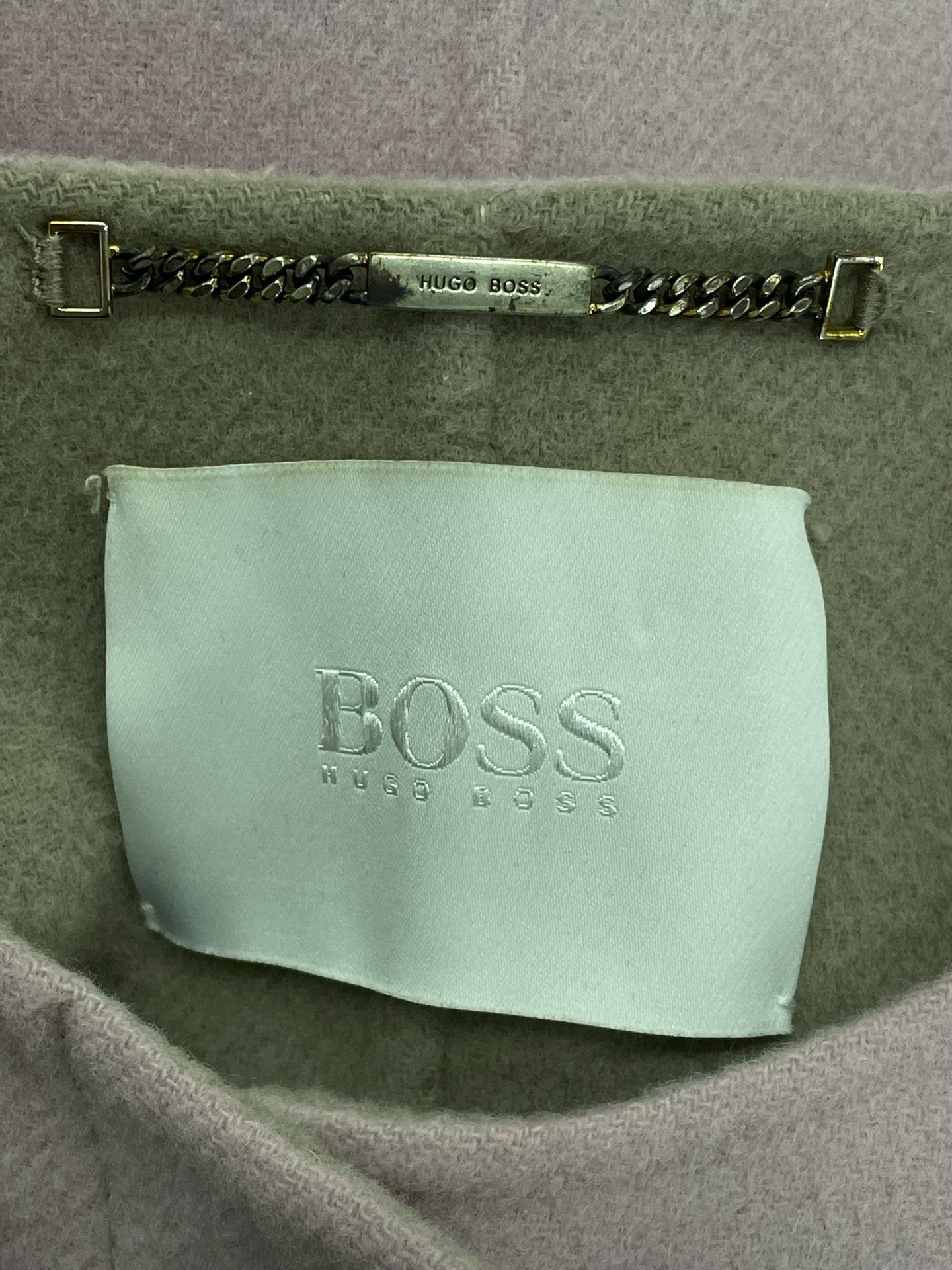 Hugo Boss BOSS Pink Wool Coat Size S / US 4 / IT 40 - 3 Thumbnail