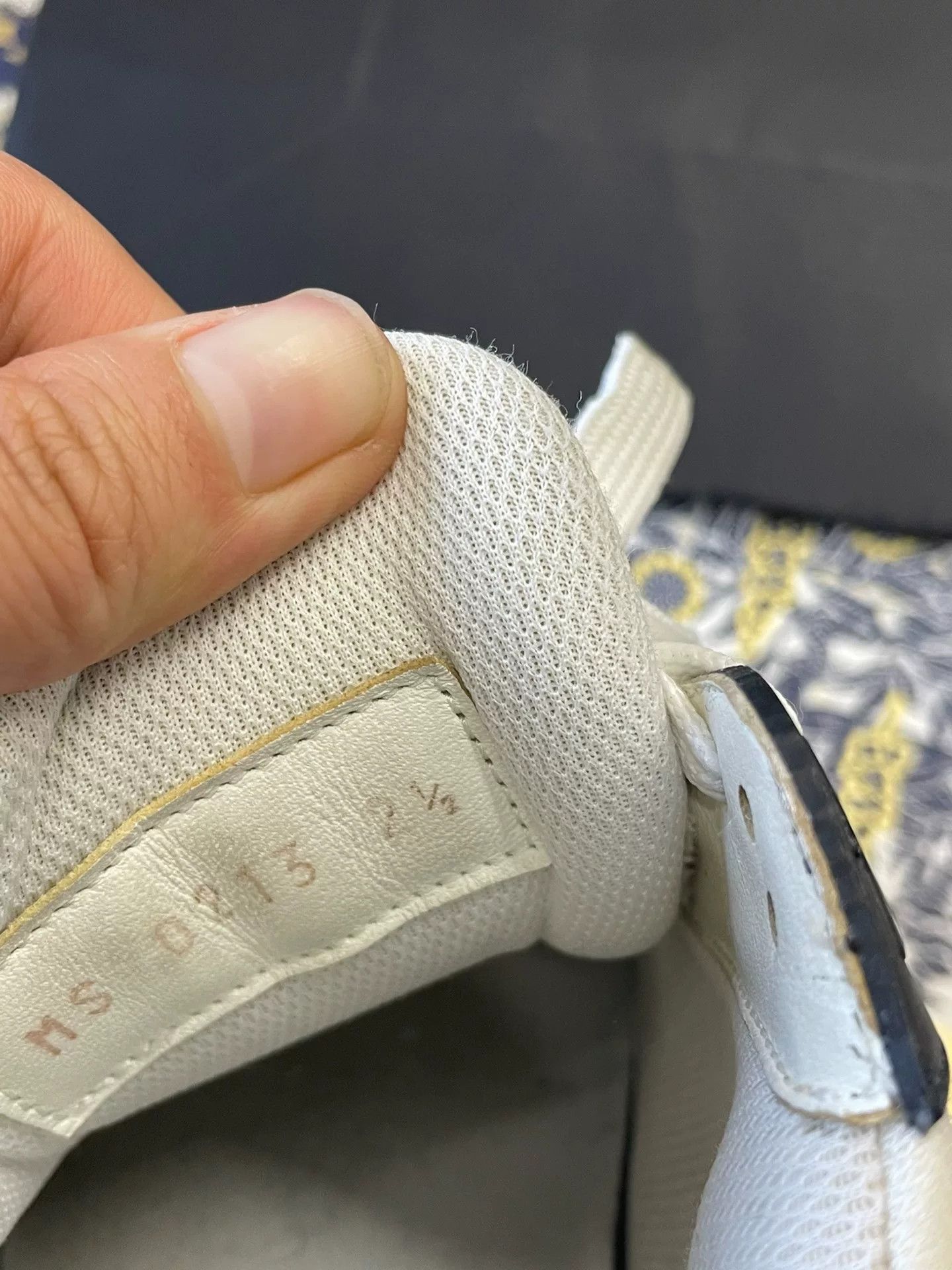 Louis Vuitton Louis Vuitton Leather Denim Monogram Sneakers Size US 4.5 / IT 34.5 - 4 Thumbnail