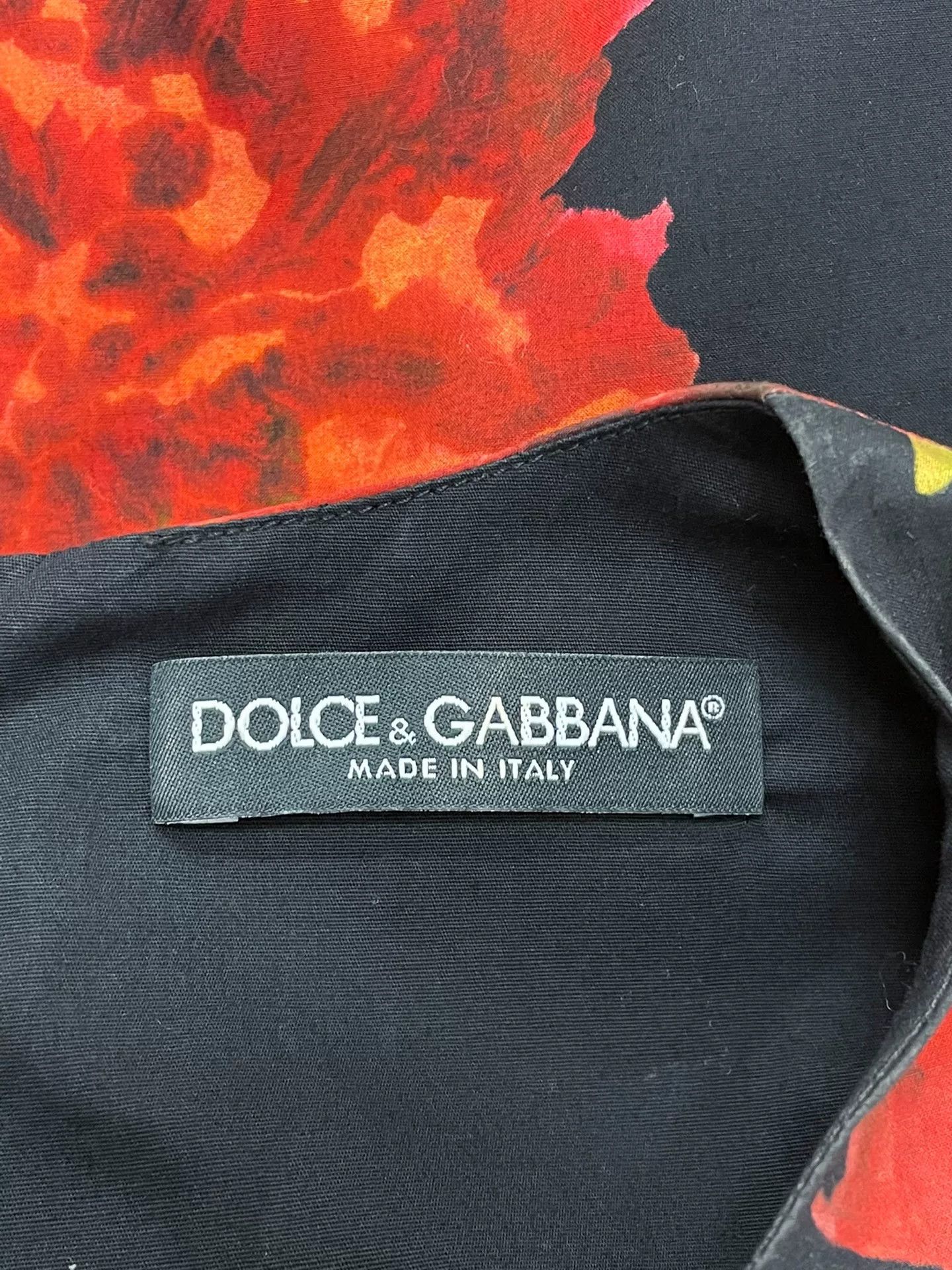 Dolce & Gabbana Dolce&Gabbana Carnation Print Dress Size S / US 4 / IT 40 - 4 Thumbnail