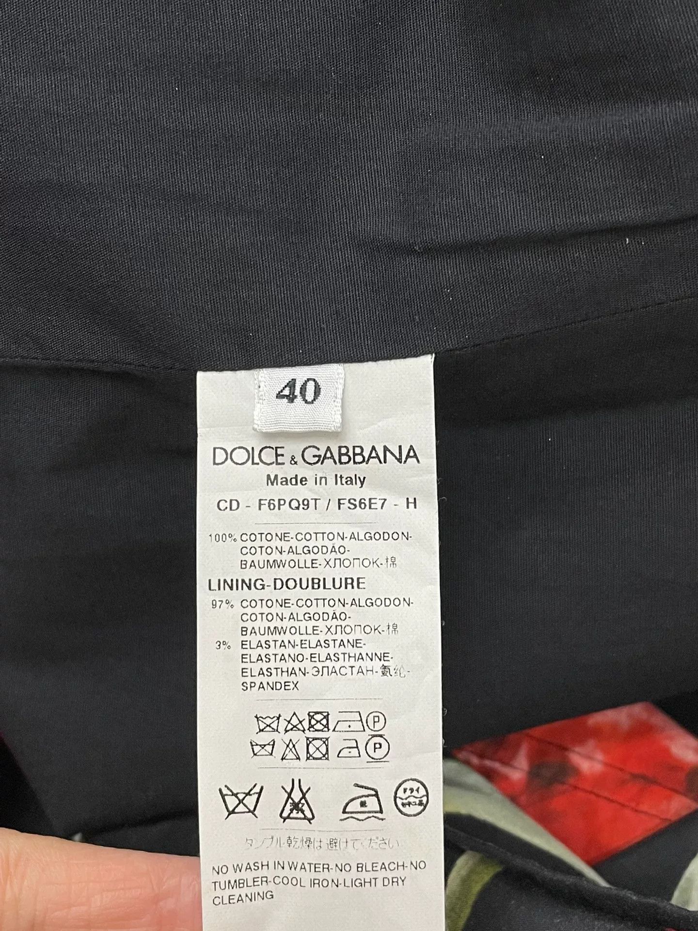 Dolce & Gabbana Dolce&Gabbana Carnation Print Dress Size S / US 4 / IT 40 - 5 Thumbnail
