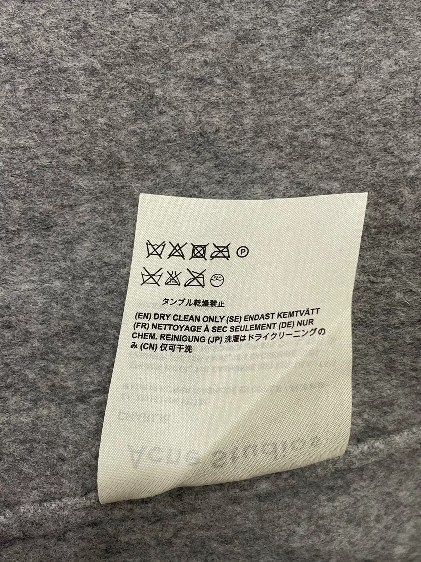 Acne Studios Acne Studios Gray Wool Coat Size US M / EU 48-50 / 2 - 6 Thumbnail