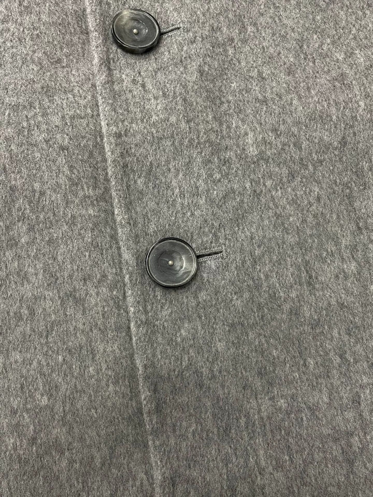 Acne Studios Acne Studios Gray Wool Coat Size US M / EU 48-50 / 2 - 2 Thumbnail