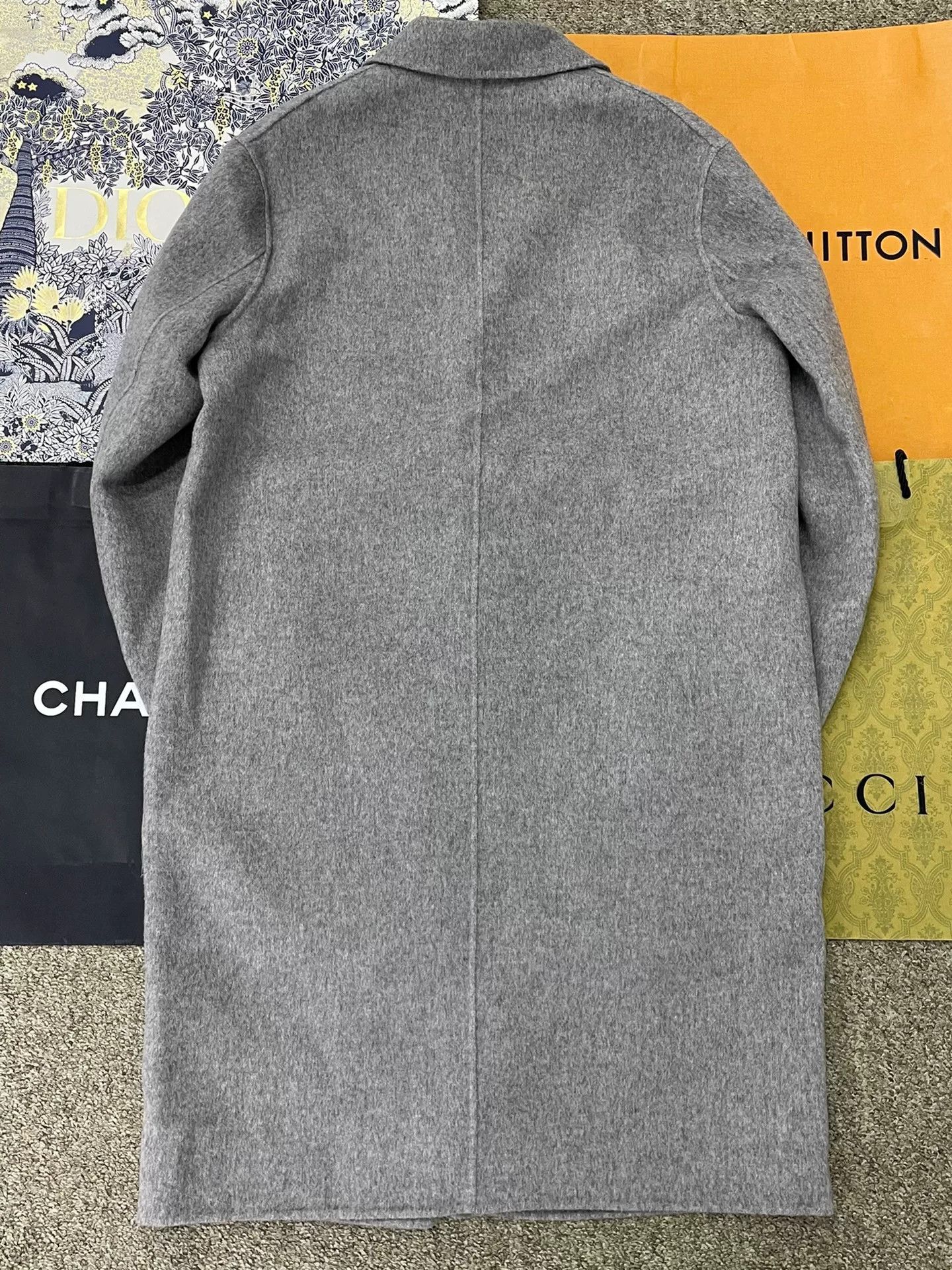 Acne Studios Acne Studios Gray Wool Coat Size US M / EU 48-50 / 2 - 3 Thumbnail
