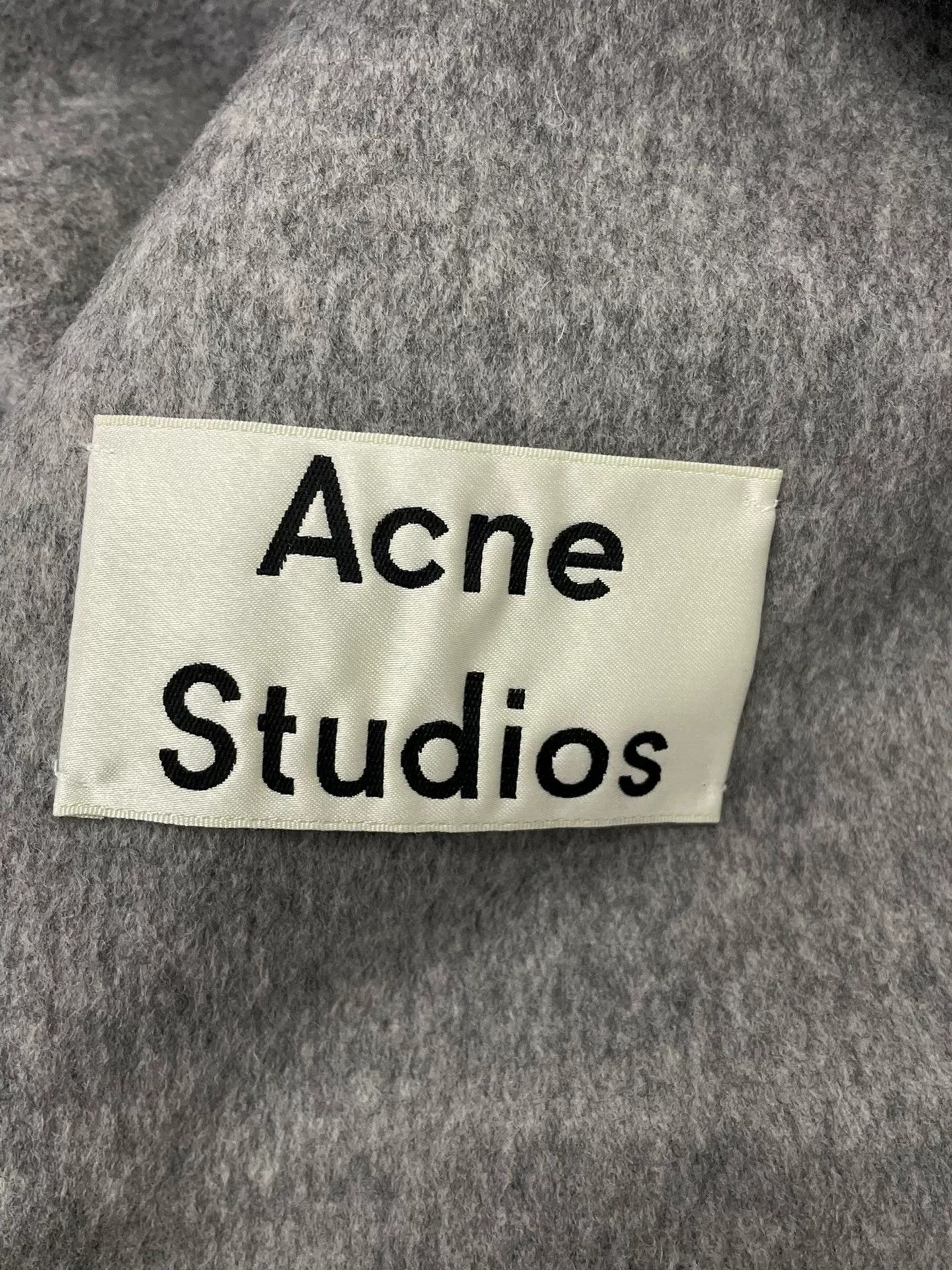 Acne Studios Acne Studios Gray Wool Coat Size US M / EU 48-50 / 2 - 4 Thumbnail