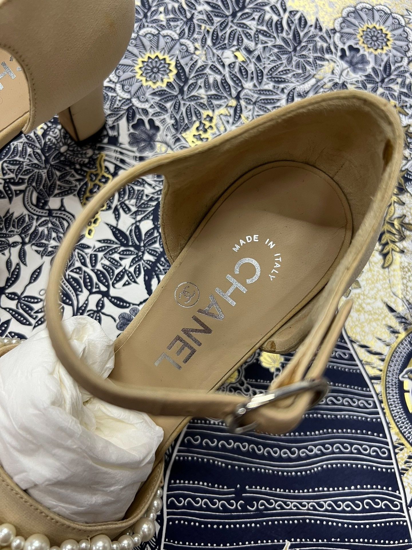 Chanel Chanel Pearl High Heels Size US 5.5 / IT 35.5 - 5 Thumbnail