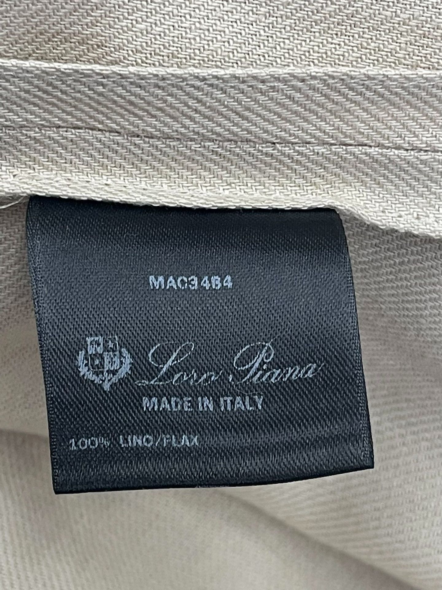 Loro Piana Loro Piana Linen Collared Shirt Size US XS / EU 42 / 0 - 4 Thumbnail