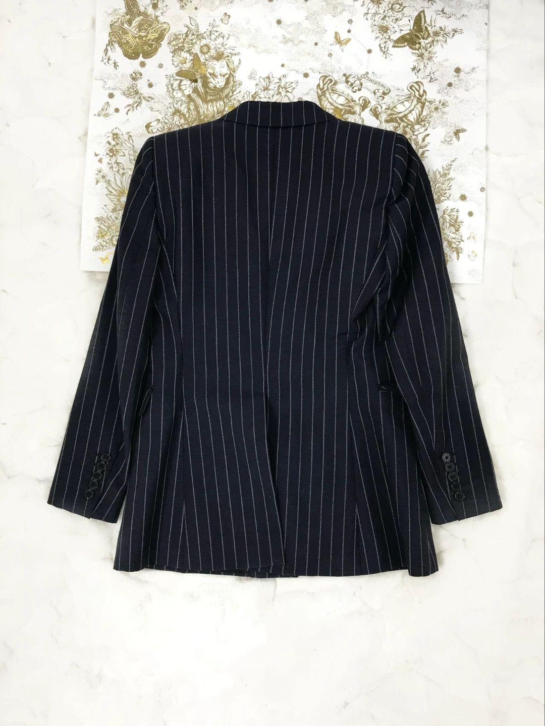 Saint Laurent Paris Saint Laurent SLP Classic Stripe Blazer Size XS / US 0-2 / IT 36-38 - 2 Thumbnail