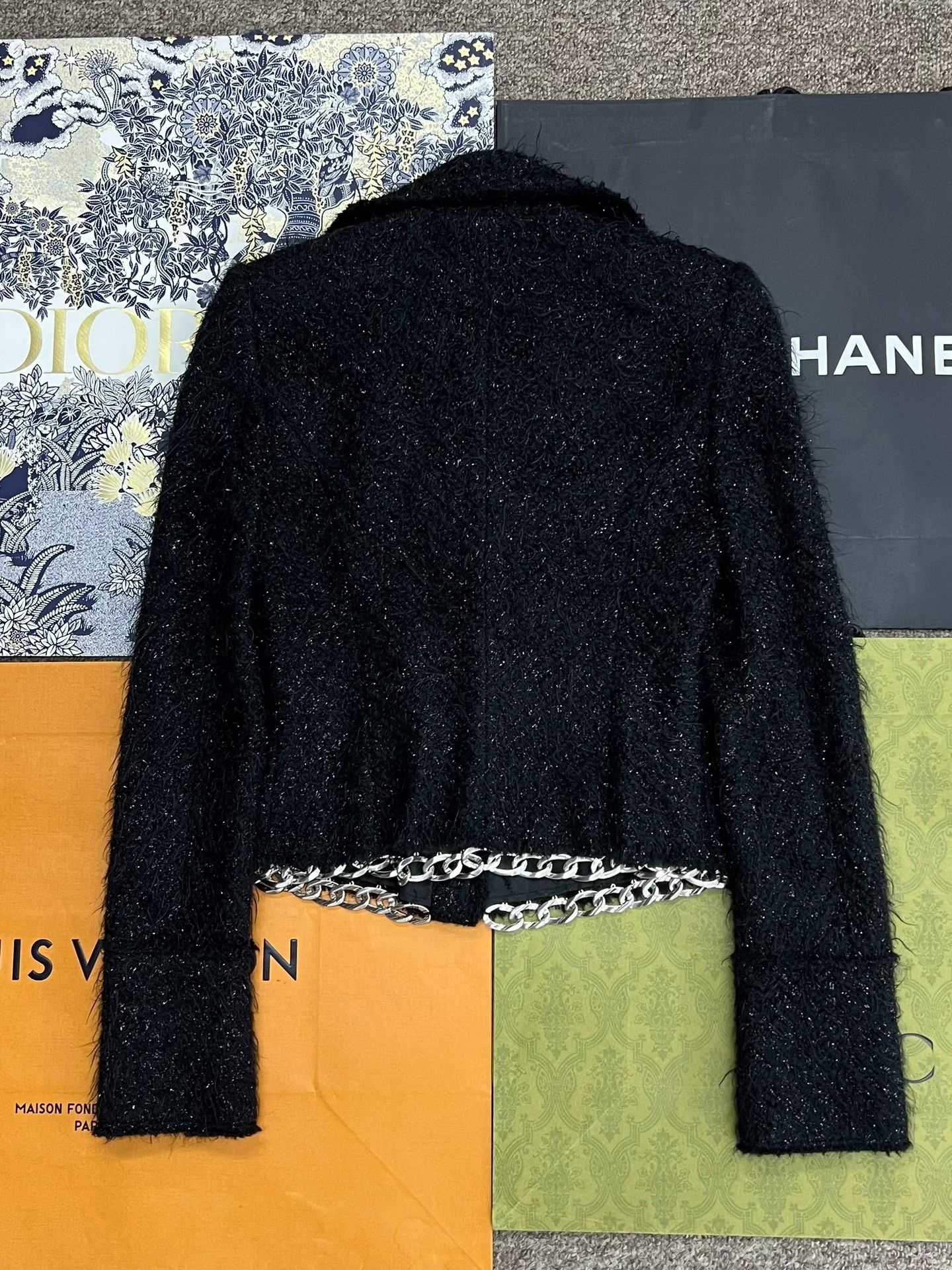 Alexander Wang Alexander Wang Chain Tweed Coat Size M / US 6-8 / IT 42-44 - 2 Thumbnail