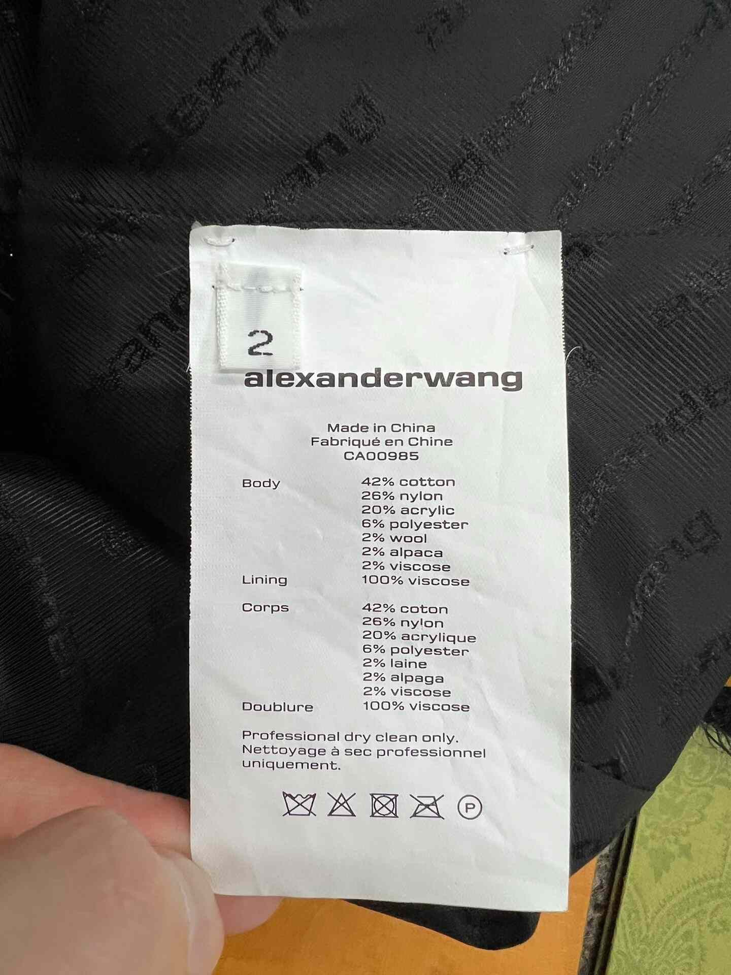 Alexander Wang Alexander Wang Chain Tweed Coat Size M / US 6-8 / IT 42-44 - 5 Thumbnail