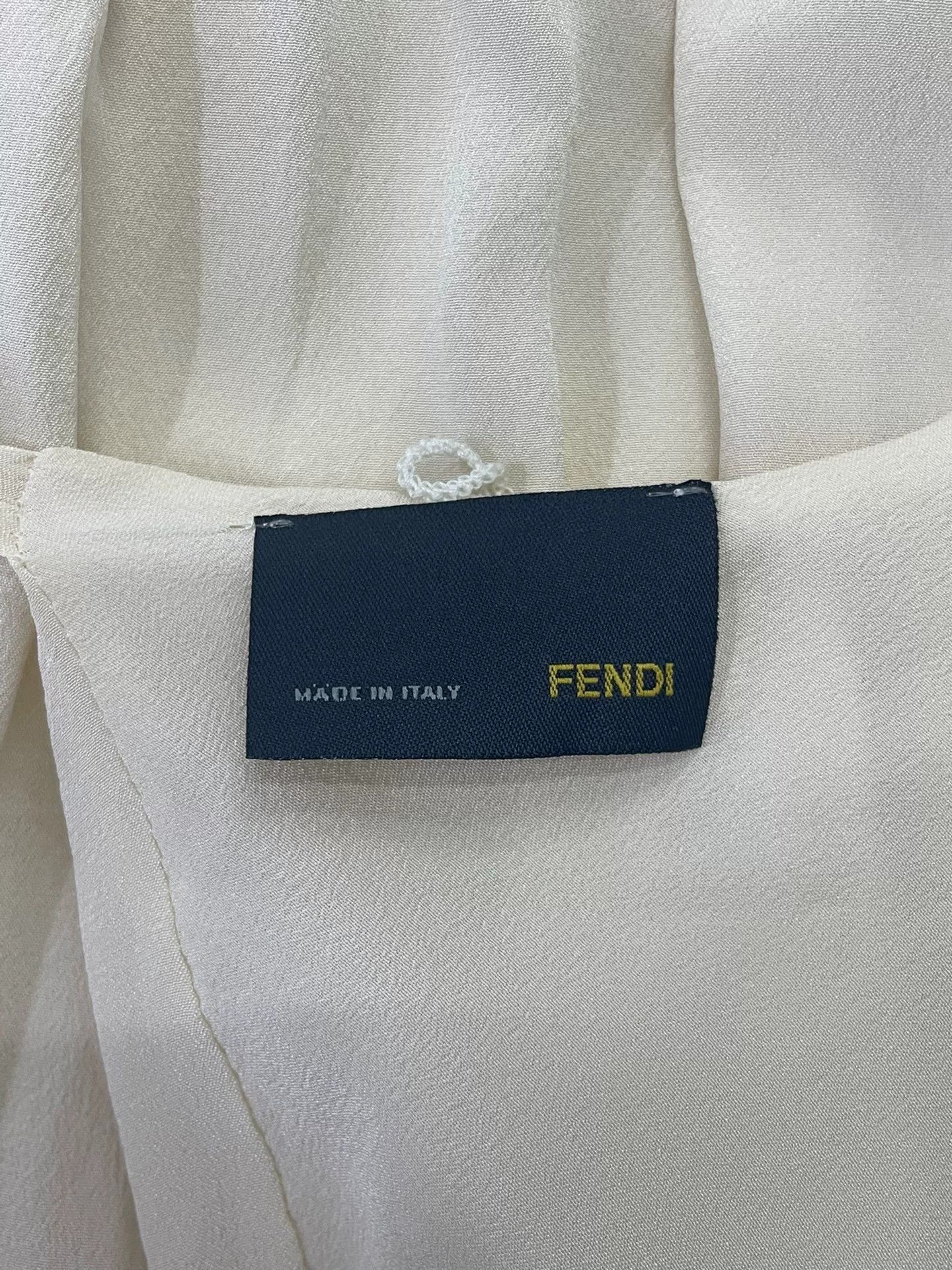 Fendi FENDI Beige Sequin Silk Camisole Size S / US 4 / IT 40 - 4 Thumbnail