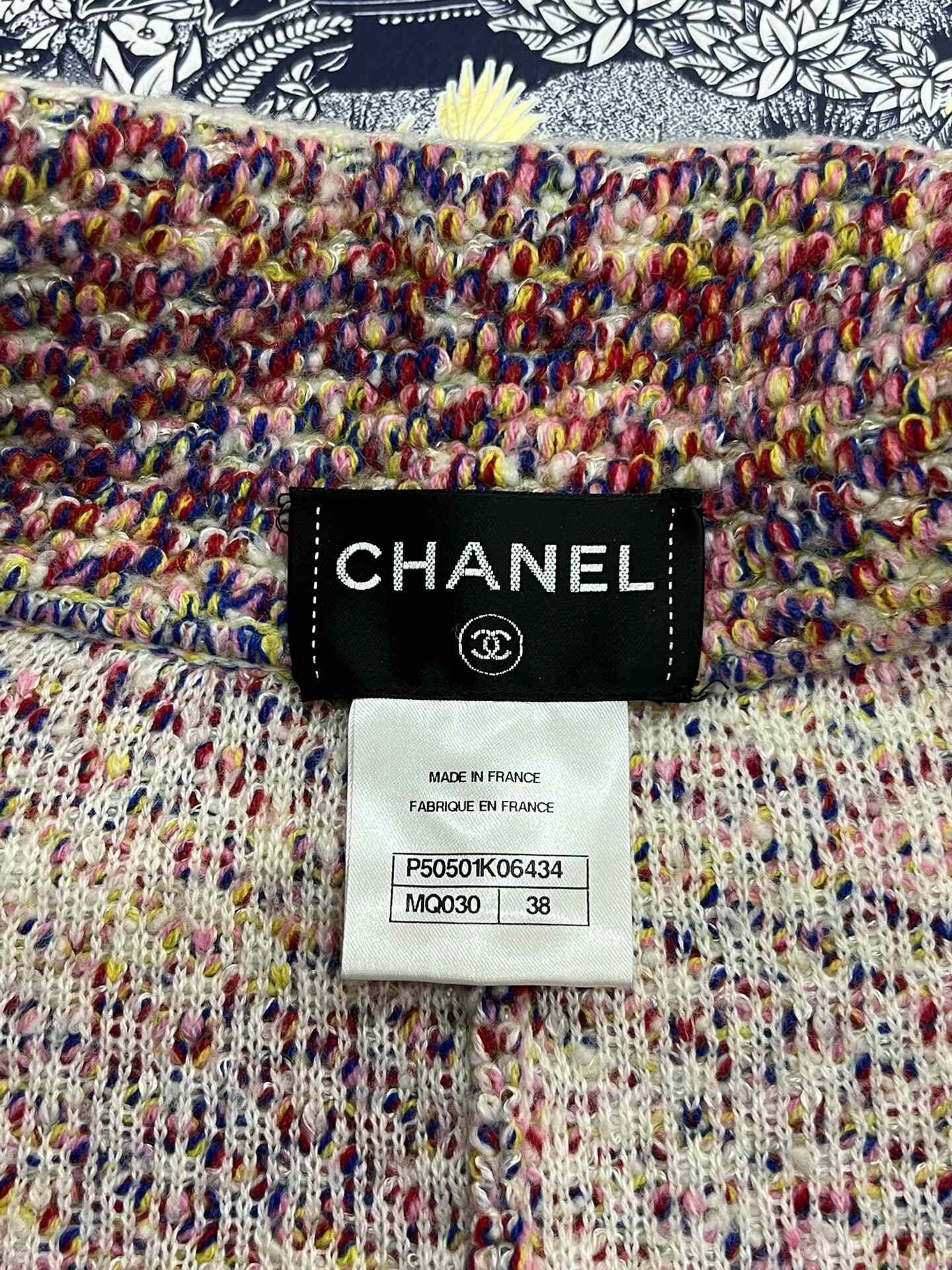 Chanel Chanel Colorful Woven Coat Size S / US 4 / IT 40 - 5 Thumbnail