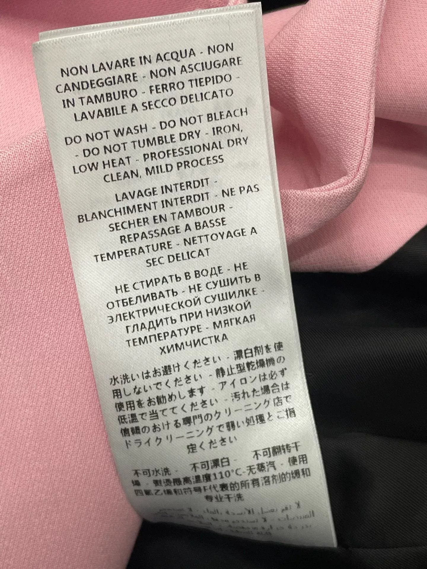 Alexander McQueen Alexander McQueen Pink Black Blazer Size US XS / EU 42 / 0 - 6 Thumbnail