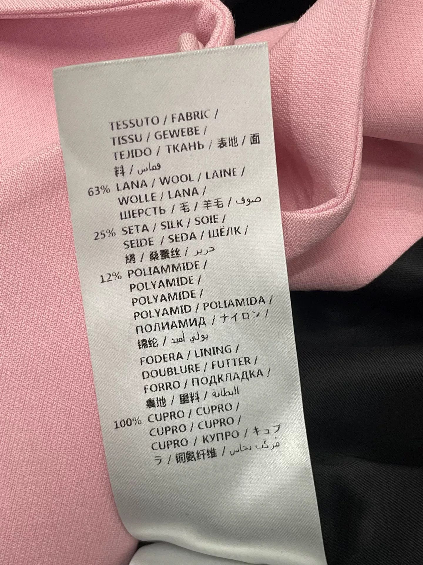 Alexander McQueen Alexander McQueen Pink Black Blazer Size US XS / EU 42 / 0 - 5 Thumbnail