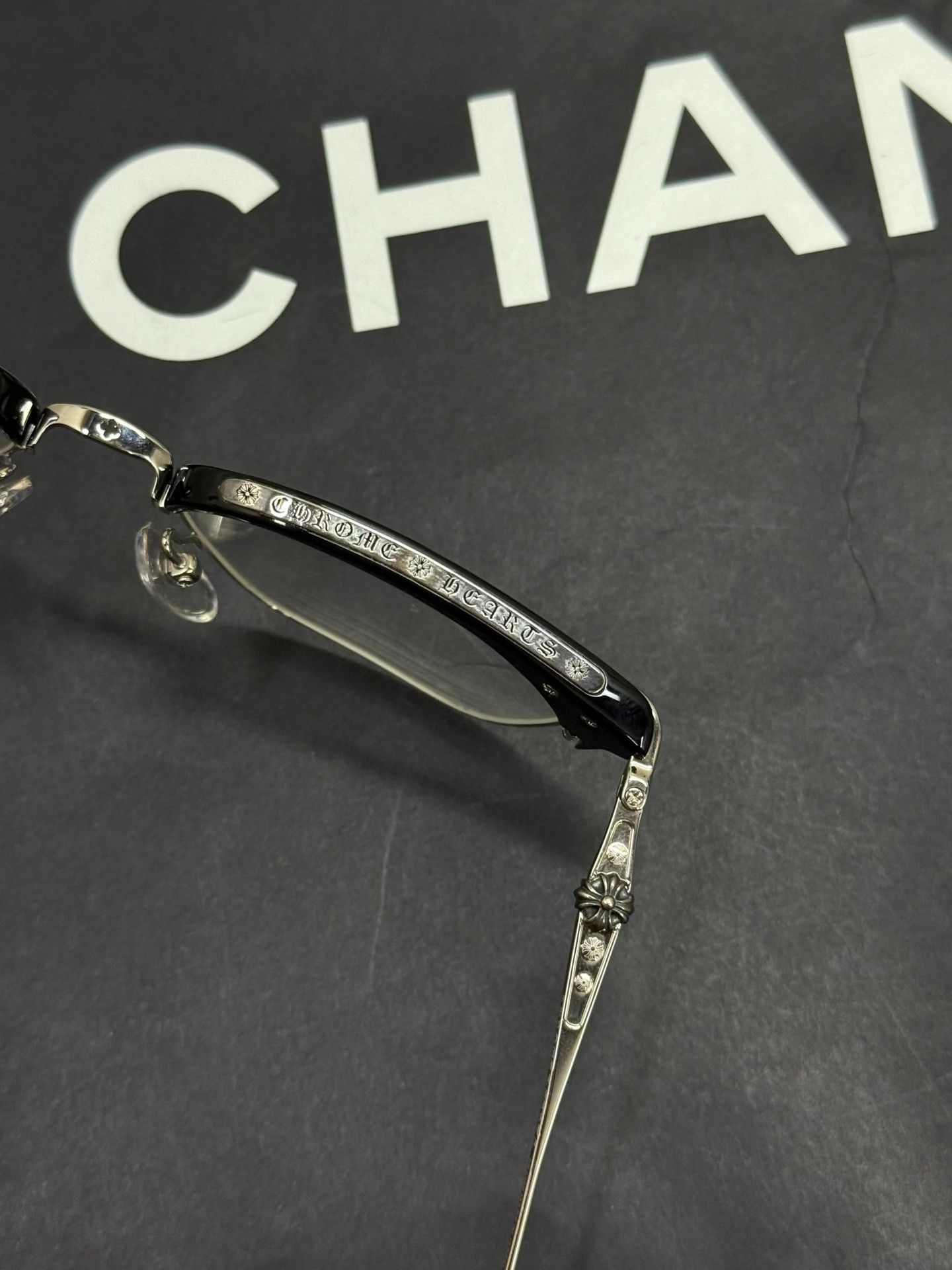 Chrome Hearts Chrome Hearts SLUNTRADICTION Sunglasses Size ONE SIZE - 4 Thumbnail