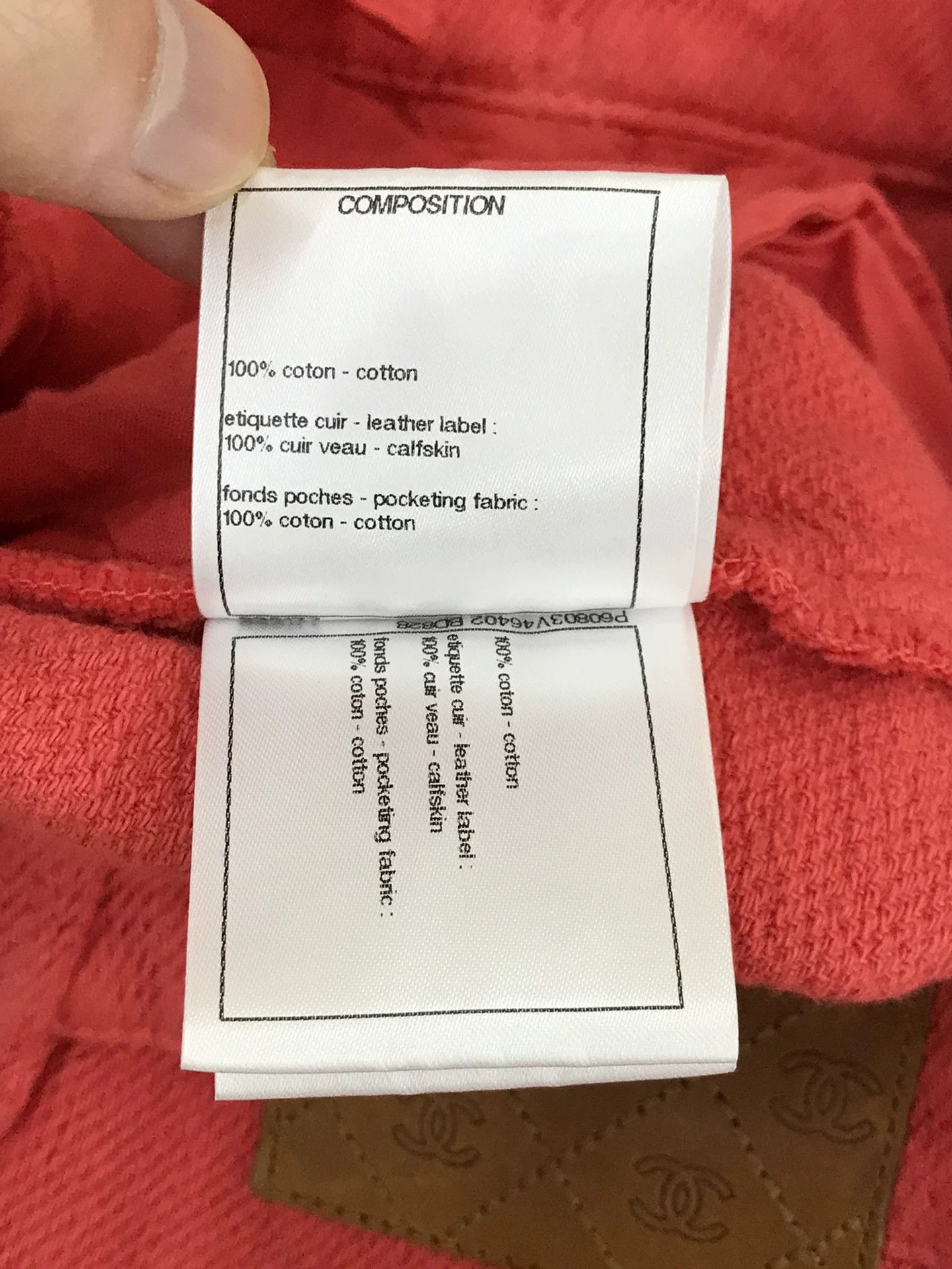 Chanel Chanel Red Double C Distressed Shorts Size 34" / US 12 / IT 48 - 6 Thumbnail