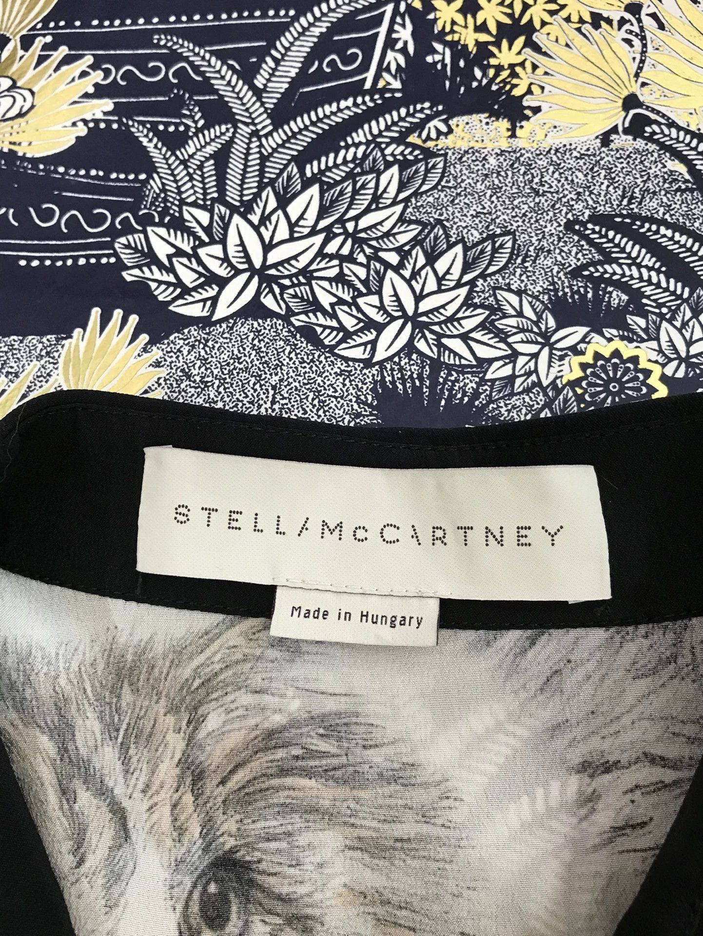 Stella McCartney Stella McCartney Silk Printed Shirt Size S / US 4 / IT 40 - 4 Thumbnail