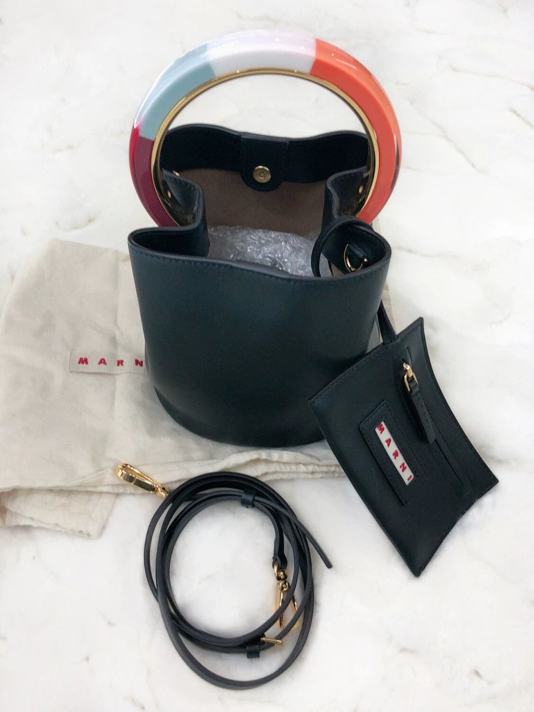 Marni Marni 2021 Pannier Circle Bucket Bag Size ONE SIZE - 2 Thumbnail