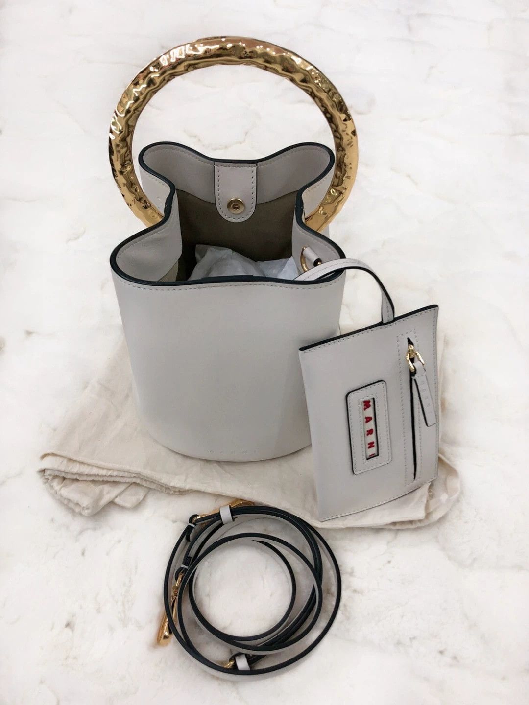 Marni Marni 2021 Pannier Circle Bucket Bag Size ONE SIZE - 3 Thumbnail