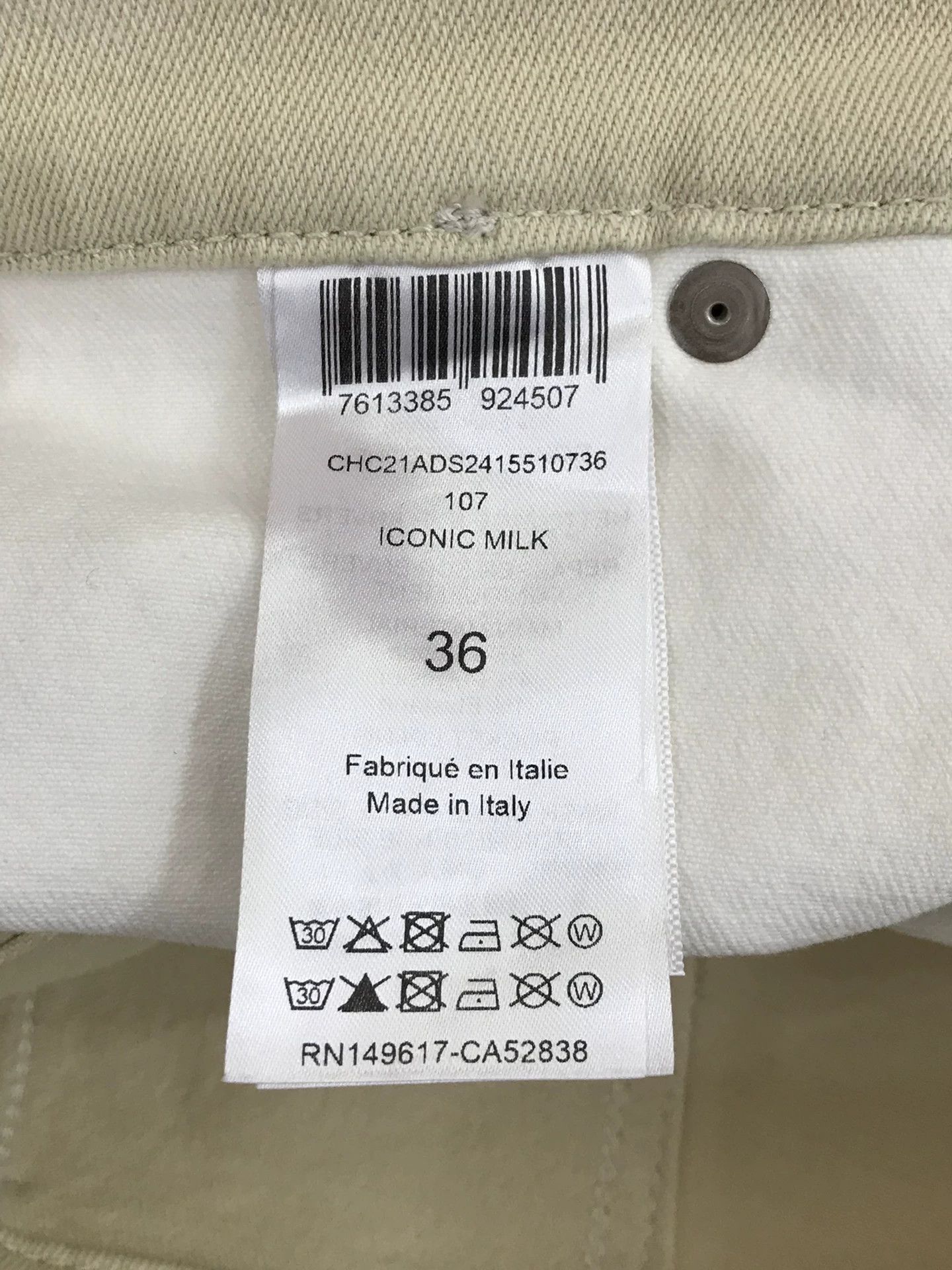 Chloe Chloe Two-Tone Denim Shorts Size 36" / US 14 / IT 50 - 6 Thumbnail