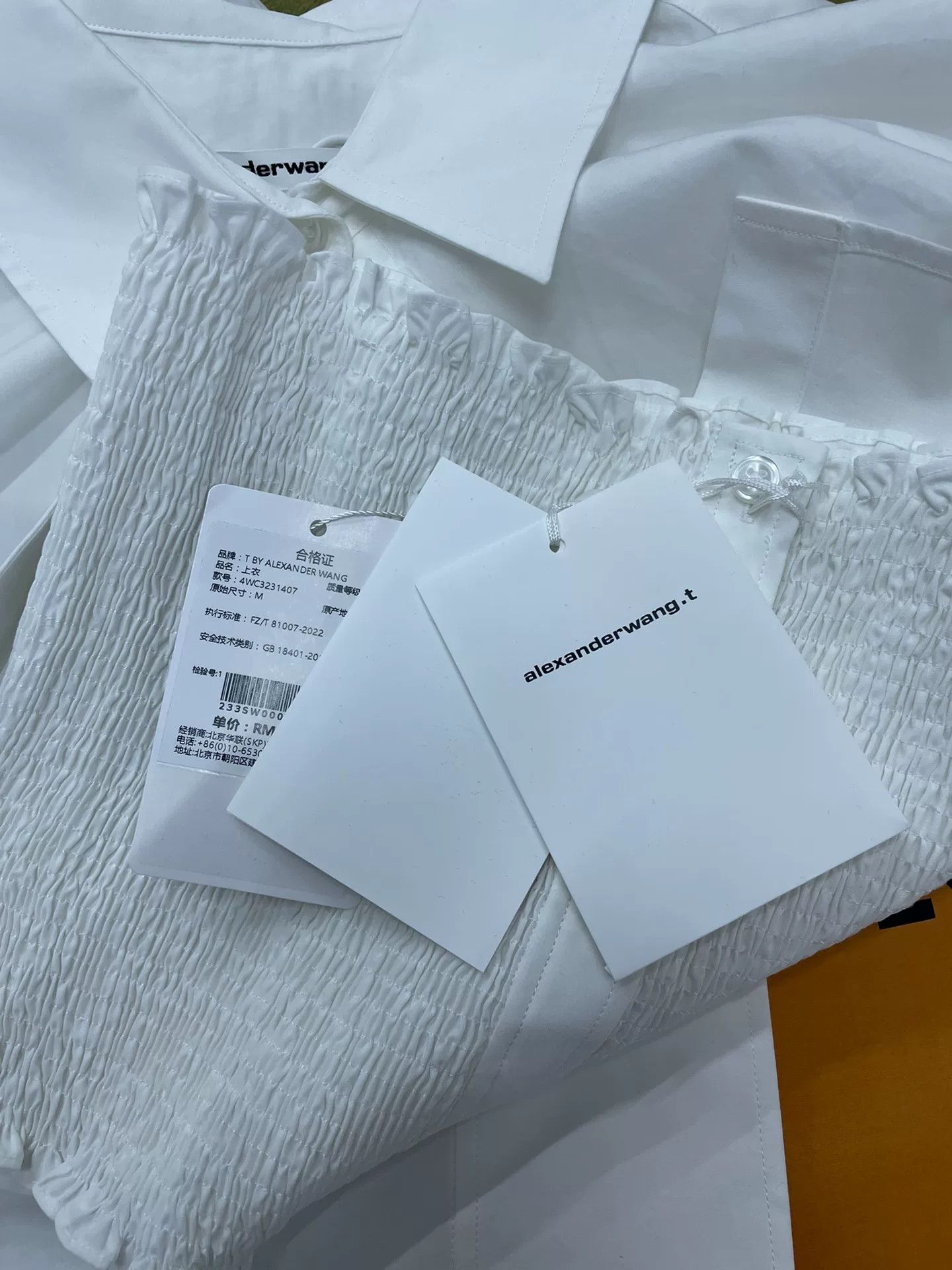 Alexander Wang Alexander Wang White Layered Camisole Shirt Size M / US 6-8 / IT 42-44 - 5 Thumbnail