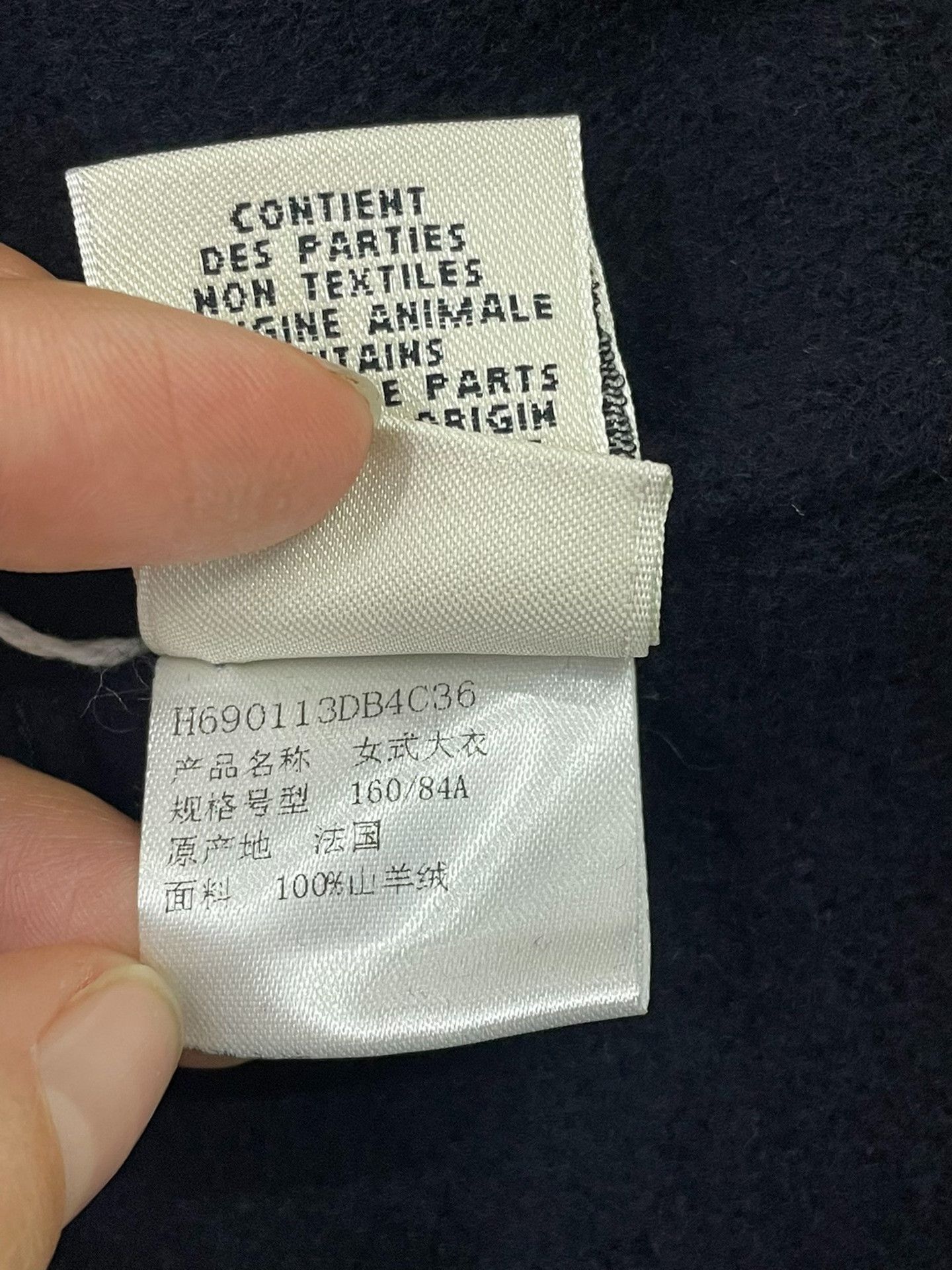 Hermes Hermes Colorblock Lapel Cashmere Coat Size XS / US 0-2 / IT 36-38 - 6 Thumbnail