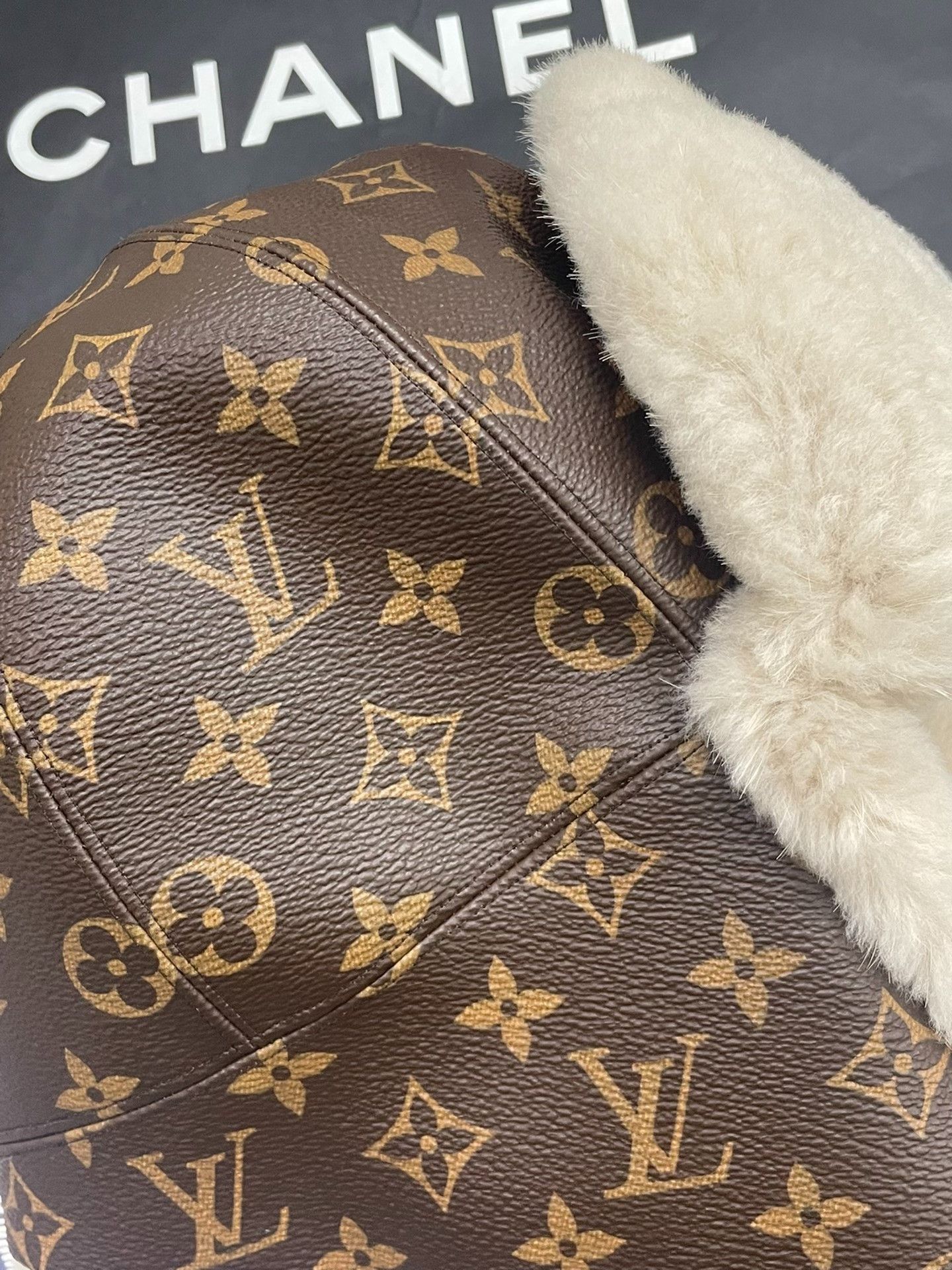 Louis Vuitton Louis Vuitton Monogram Pilot Cap Size ONE SIZE - 4 Thumbnail