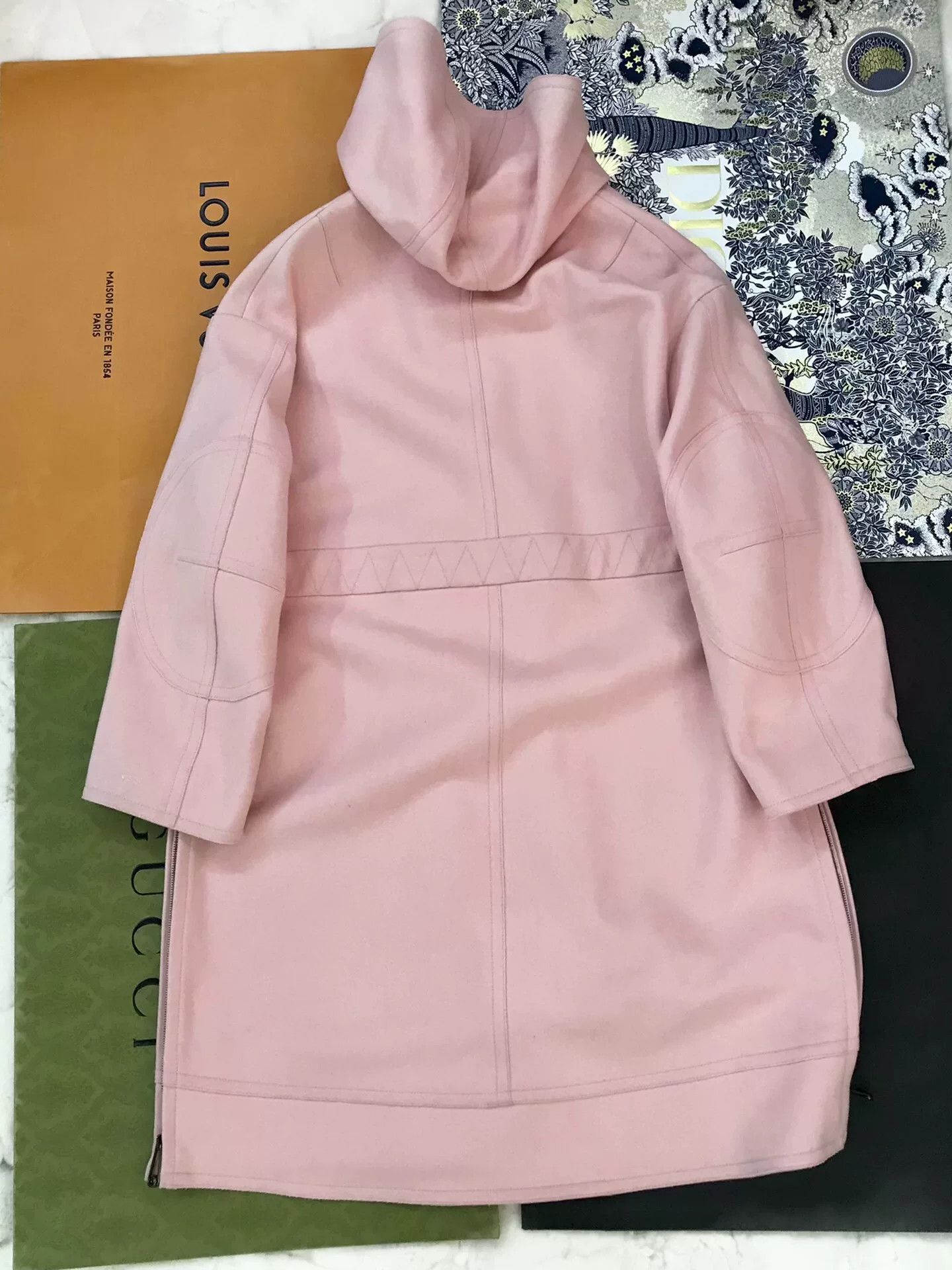 Fendi Fendi Wool Cashmere Coat Size S / US 4 / IT 40 - 2 Thumbnail