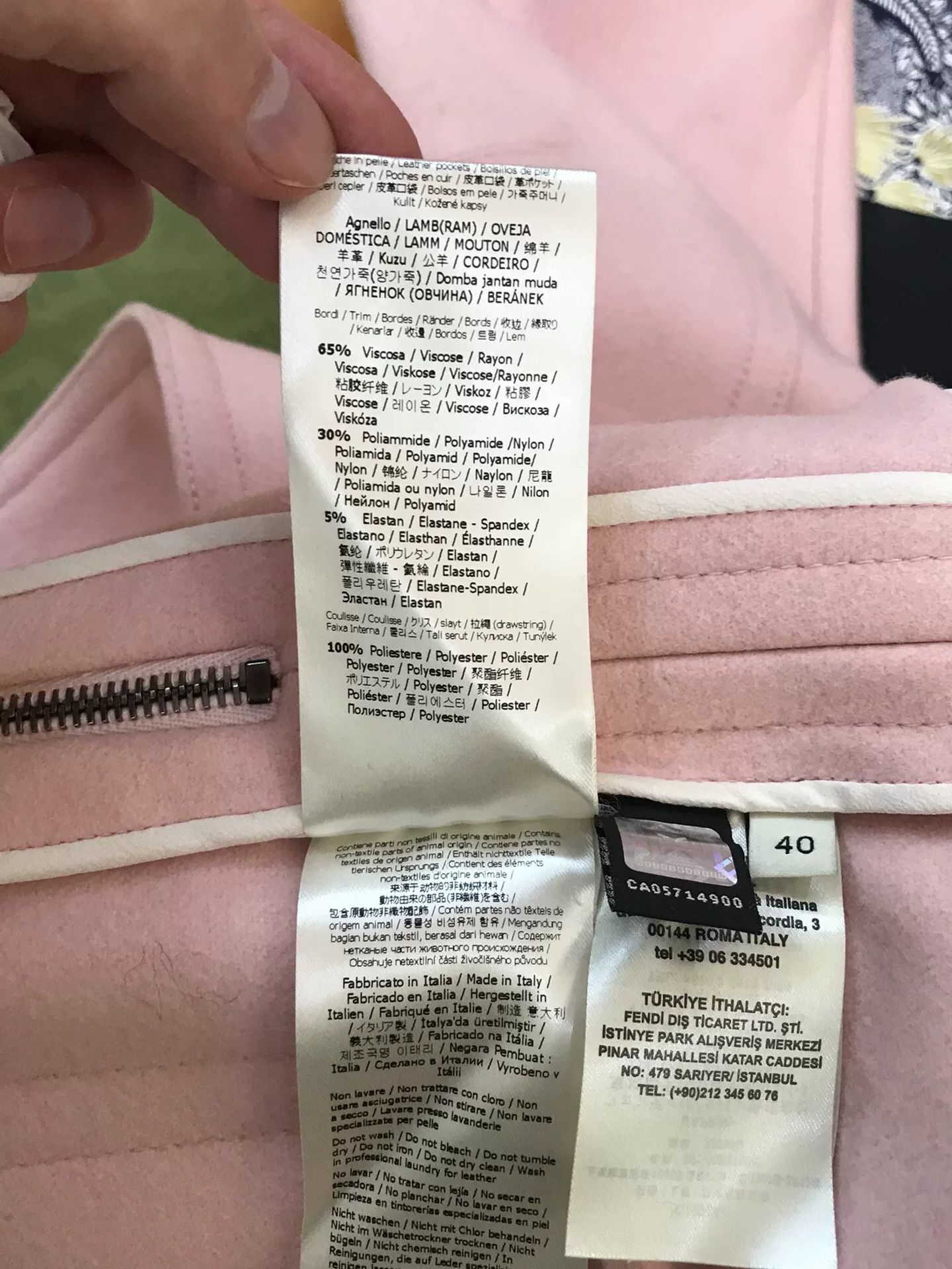 Fendi Fendi Wool Cashmere Coat Size S / US 4 / IT 40 - 5 Thumbnail