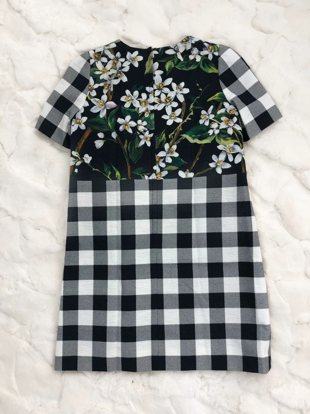 Dolce & Gabbana DG Printed Plaid Dress Size M / US 6-8 / IT 42-44 - 2 Thumbnail