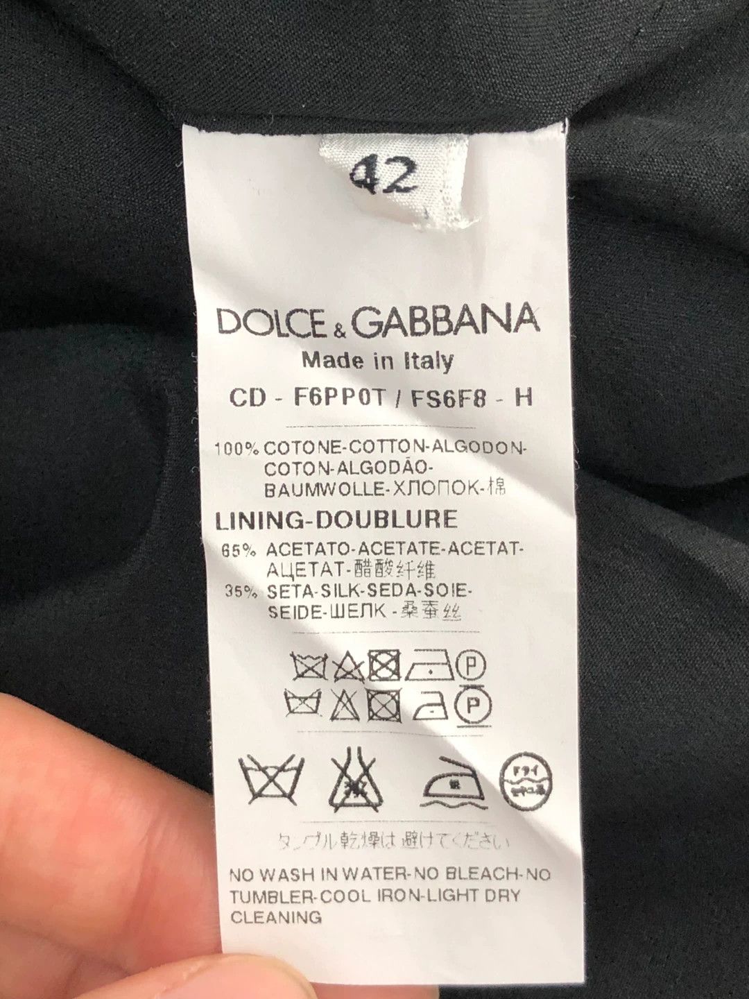 Dolce & Gabbana DG Printed Plaid Dress Size M / US 6-8 / IT 42-44 - 4 Thumbnail