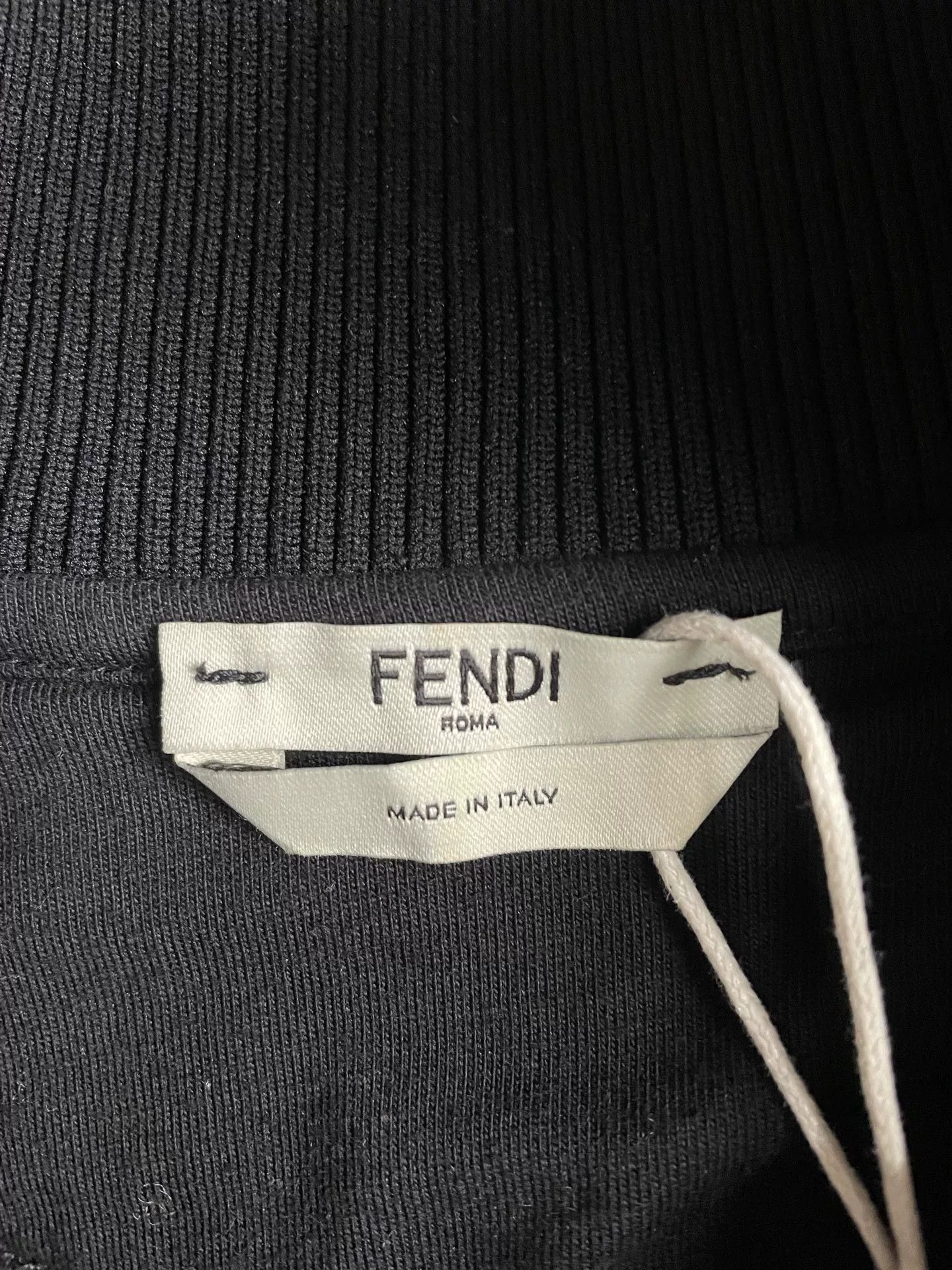 Fendi Fendi Black Sweatshirt Size 40 Size US XXS / EU 40 - 3 Thumbnail