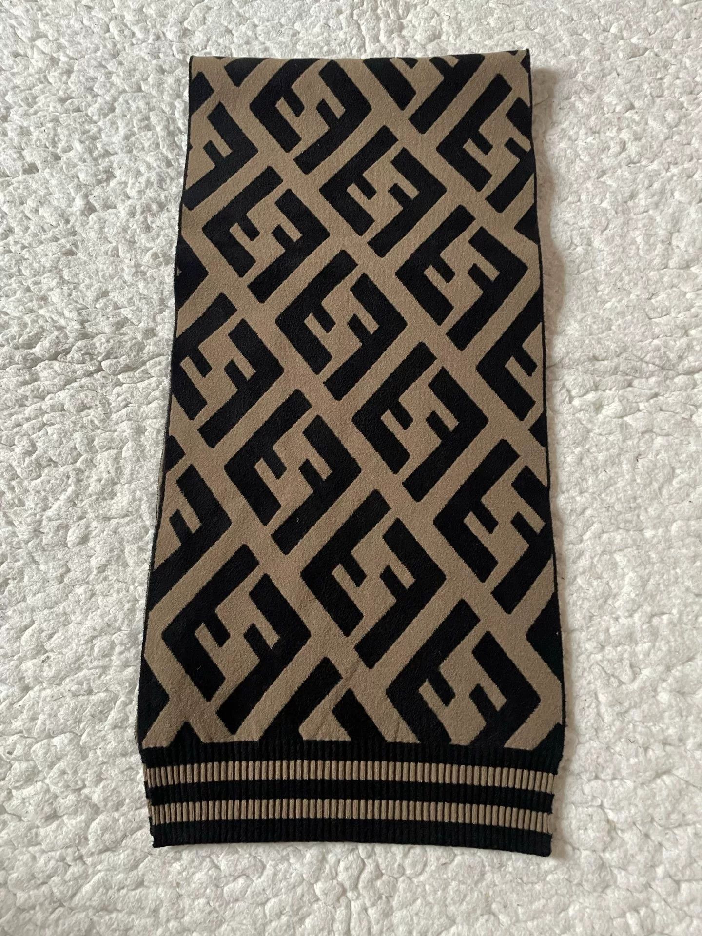Fendi Fendi Zucca Pattern Scarf Size ONE SIZE - 3 Thumbnail