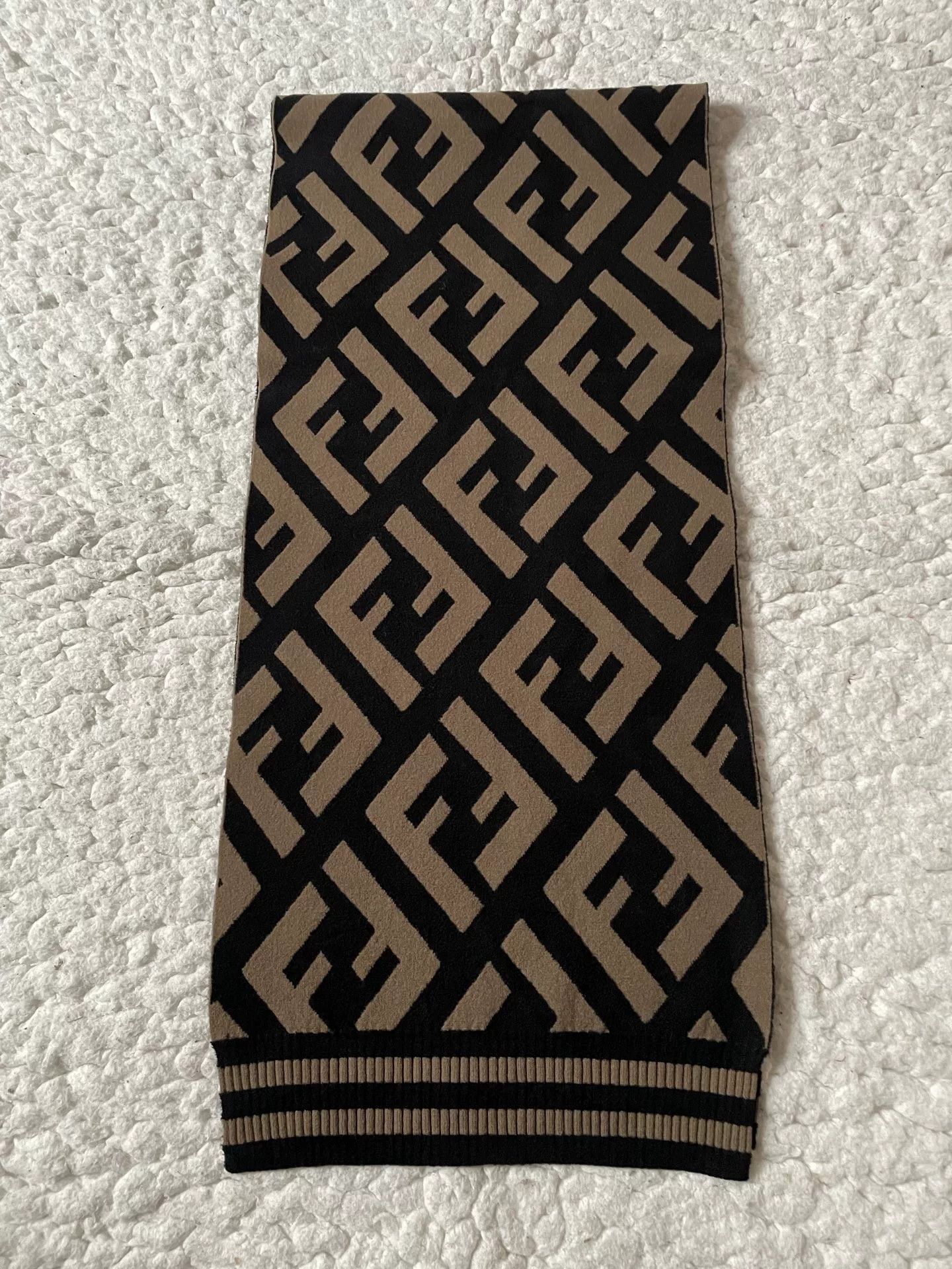 Fendi Fendi Zucca Pattern Scarf Size ONE SIZE - 2 Thumbnail