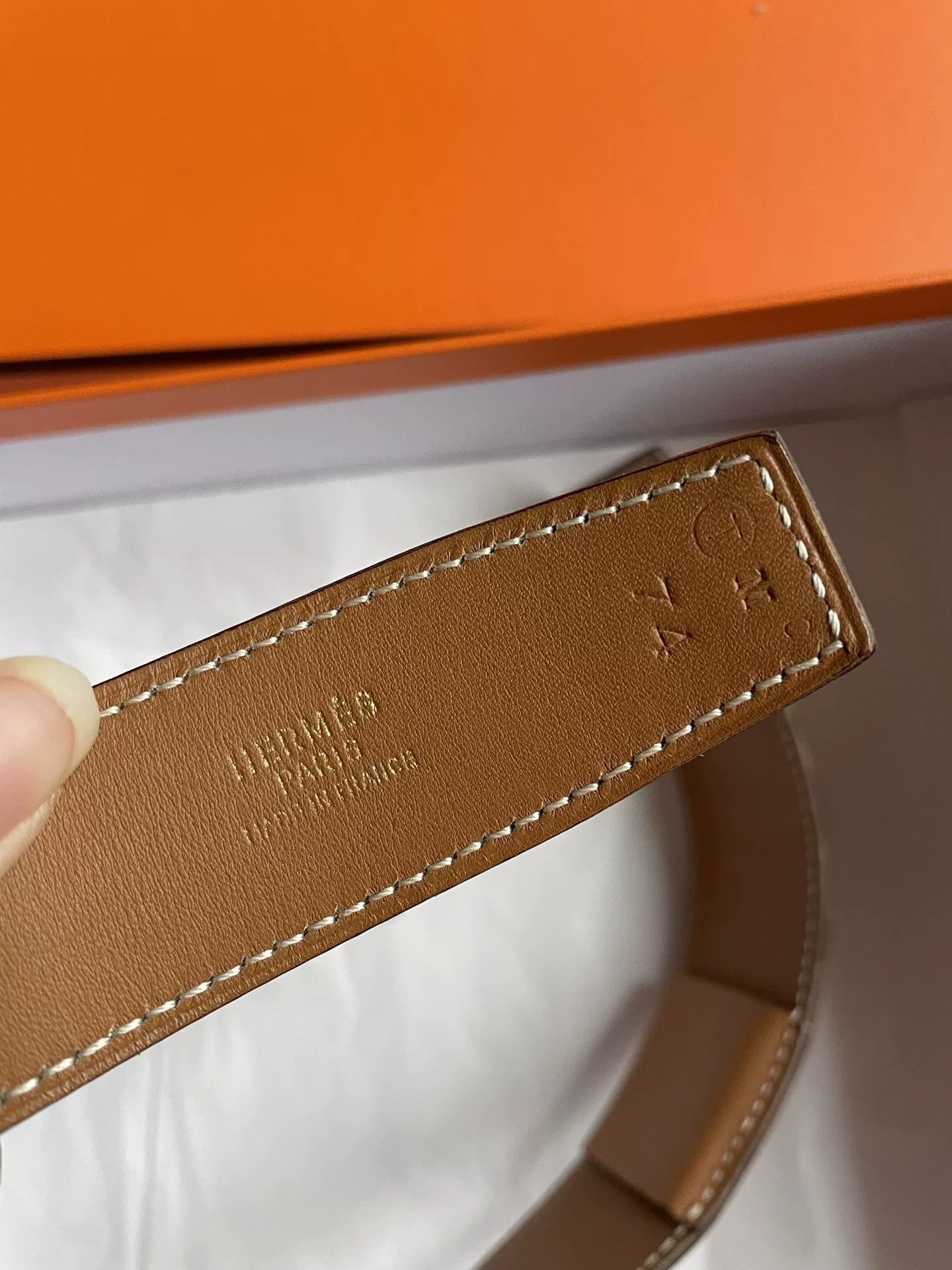 Hermes Hermès Kelly Wide Belt Gold Brown Size ONE SIZE - 4 Thumbnail