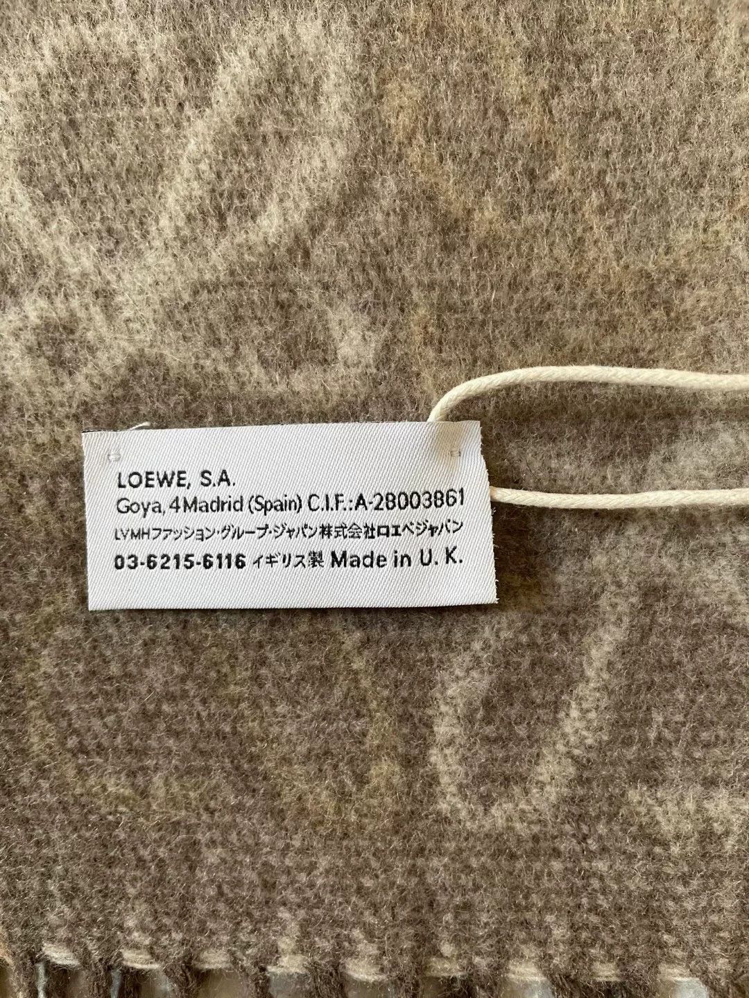 Loewe Loewe Classic Scarf Shawl Size ONE SIZE - 4 Thumbnail