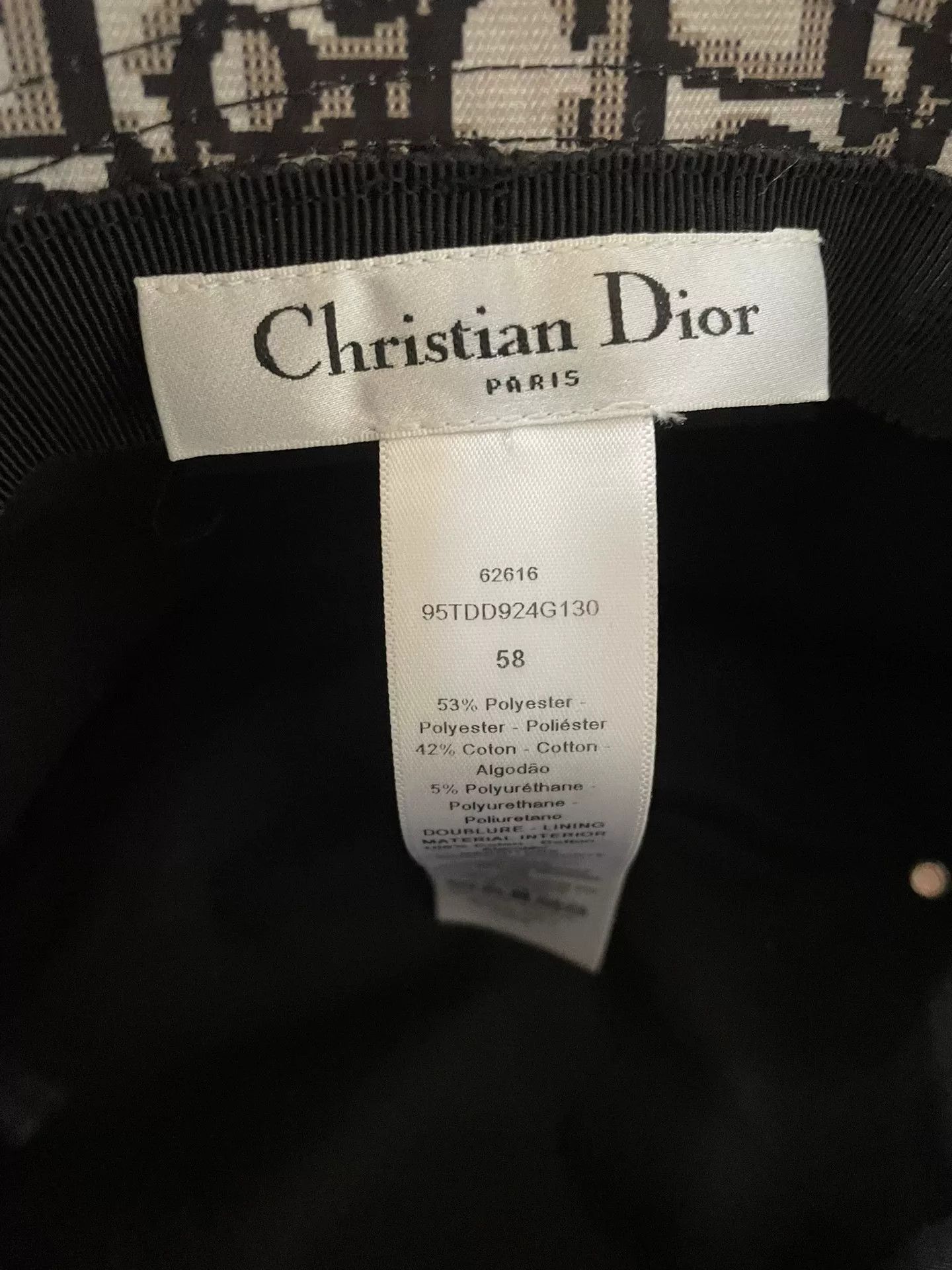 Dior Dior Mesh Bucket Hat Size ONE SIZE - 5 Thumbnail