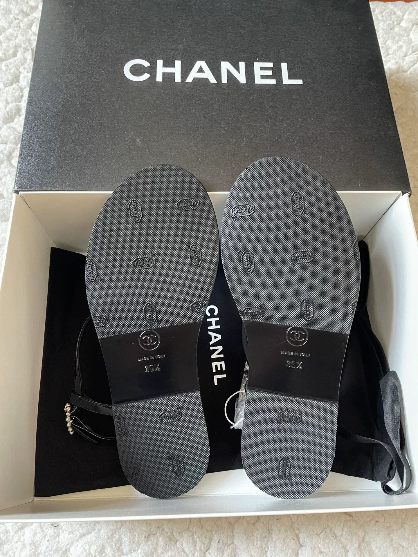 Chanel Chanel Sandals Size 35.5 Size US 4.5 / IT 34.5 - 5 Thumbnail