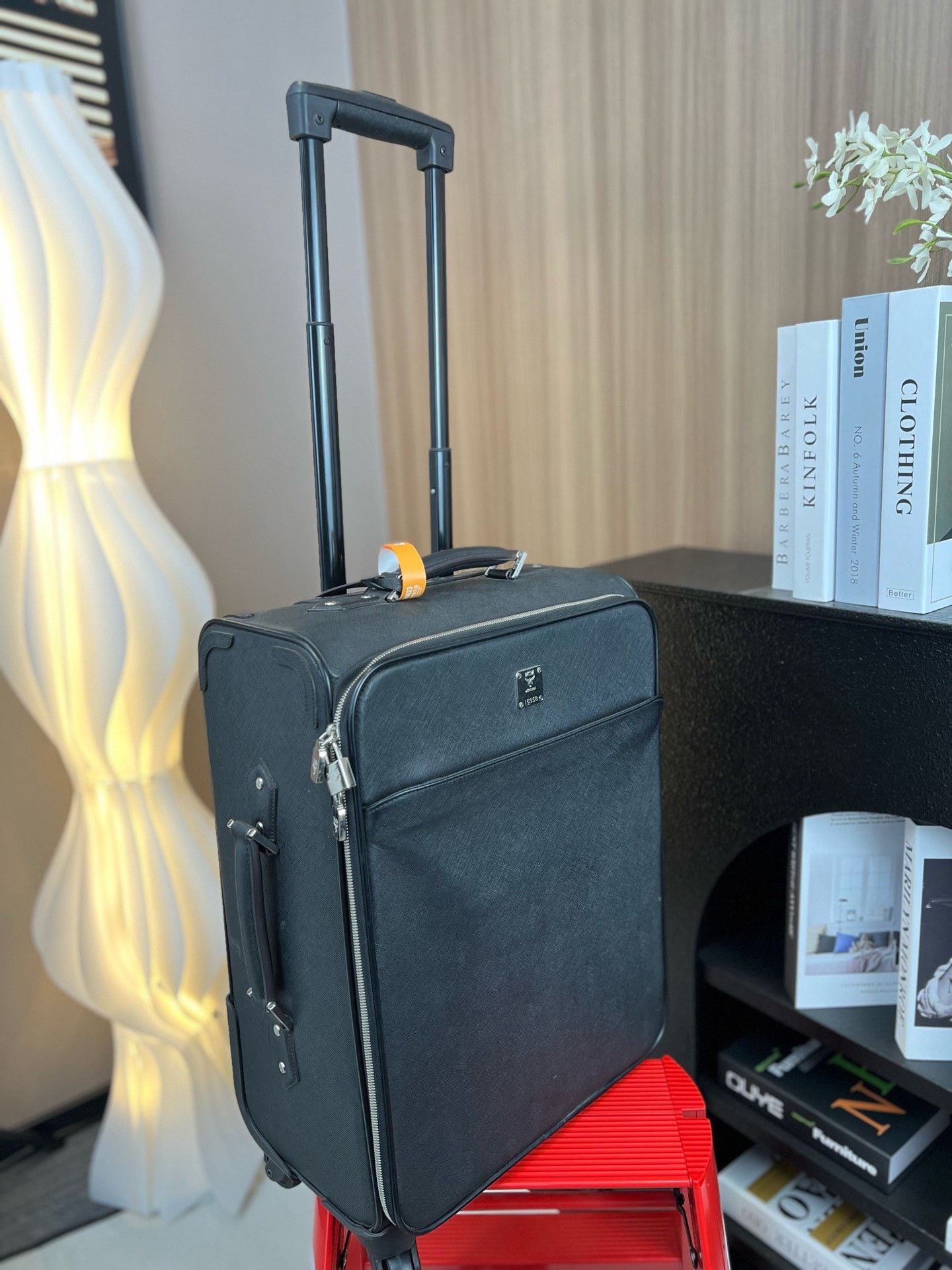 MCM MCM Black Suitcase 37×49CM Size ONE SIZE - 2 Thumbnail
