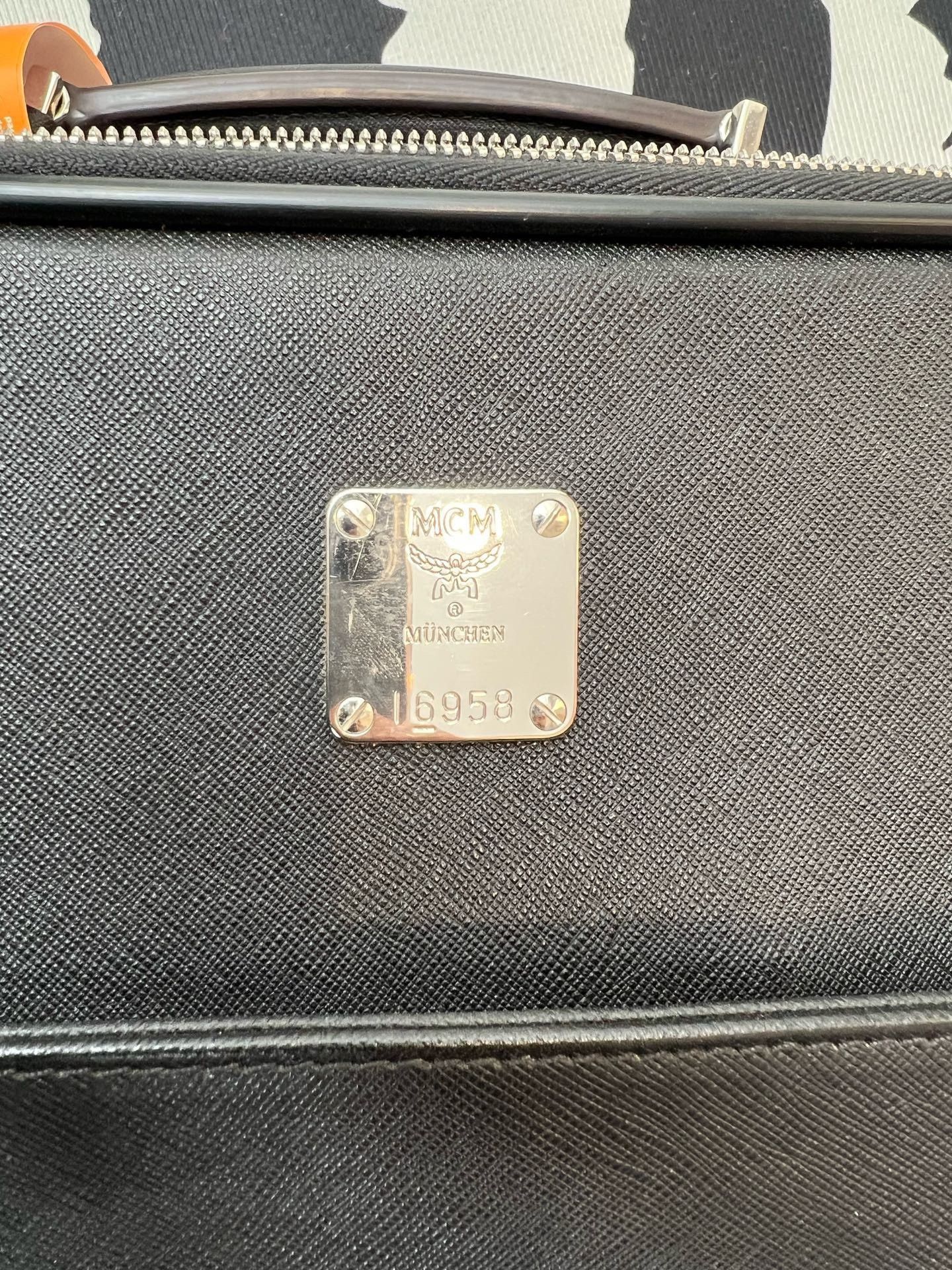 MCM MCM Black Suitcase 37×49CM Size ONE SIZE - 8 Thumbnail