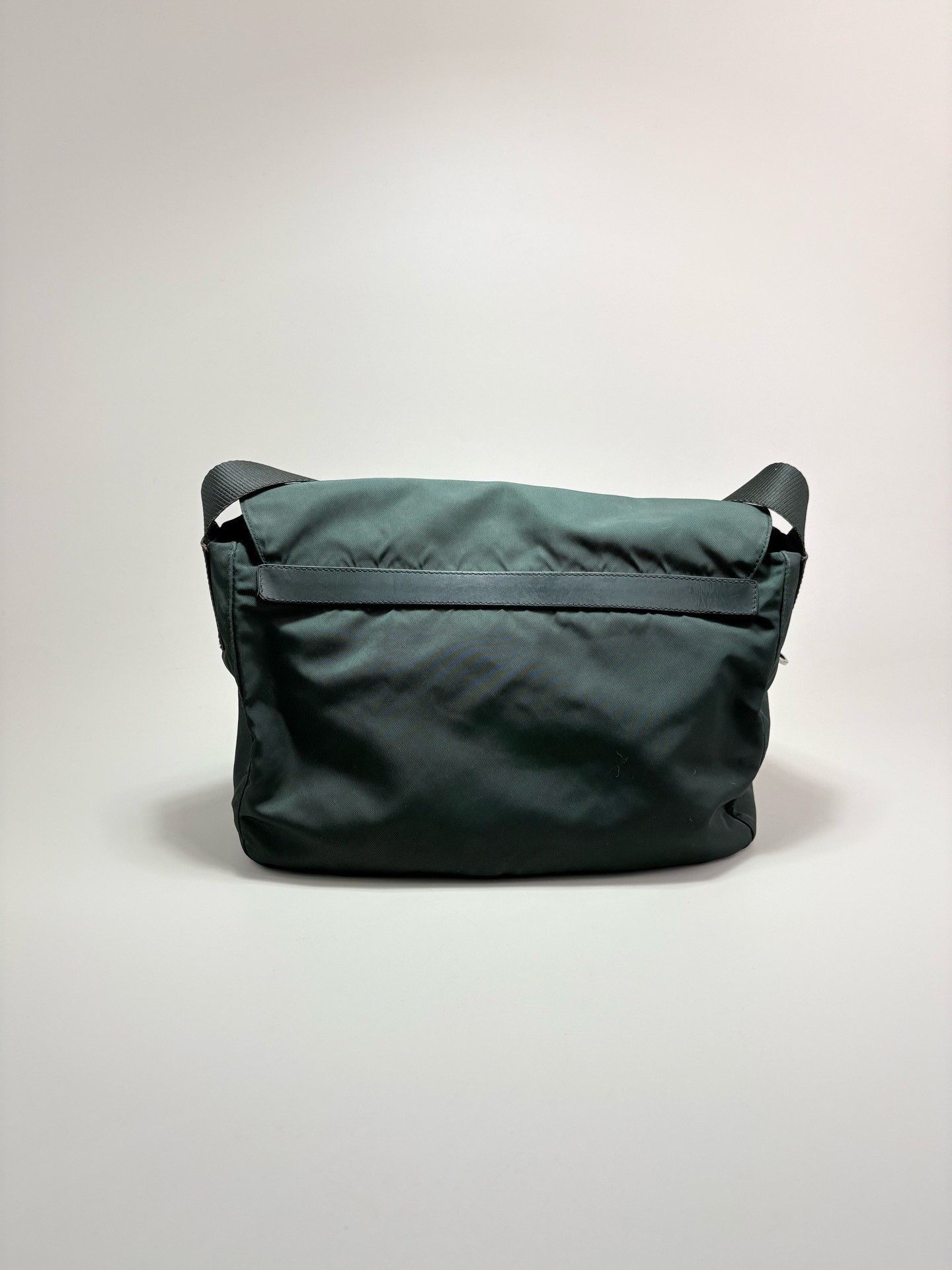 Prada Prada Military Green Triangle Messenger Bag Size ONE SIZE - 2 Thumbnail