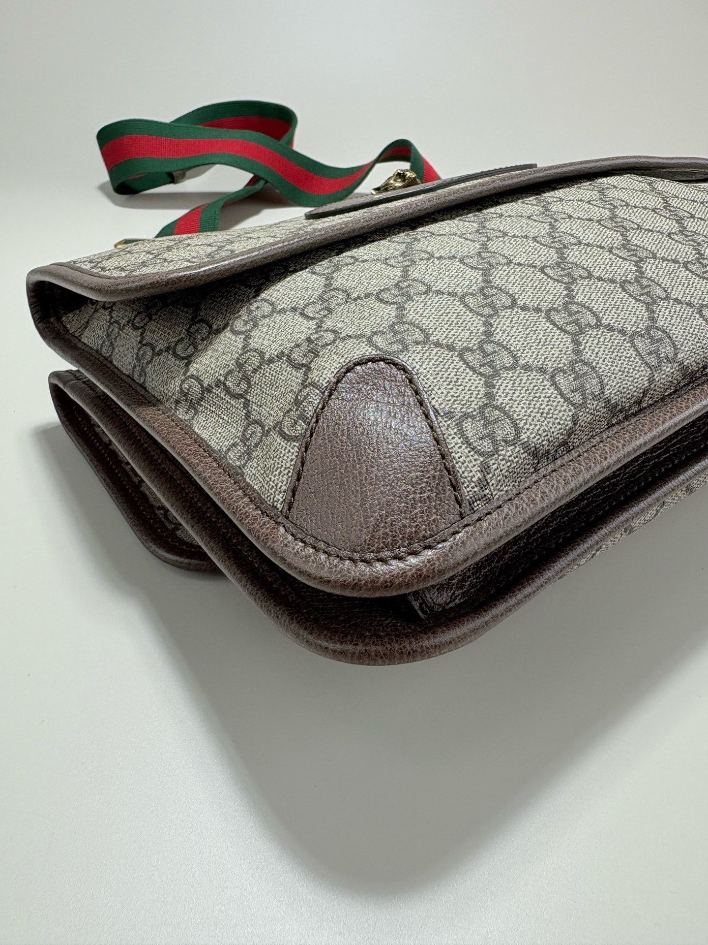 Gucci Gucci Tiger Head Large Messenger Bag Size ONE SIZE - 3 Thumbnail