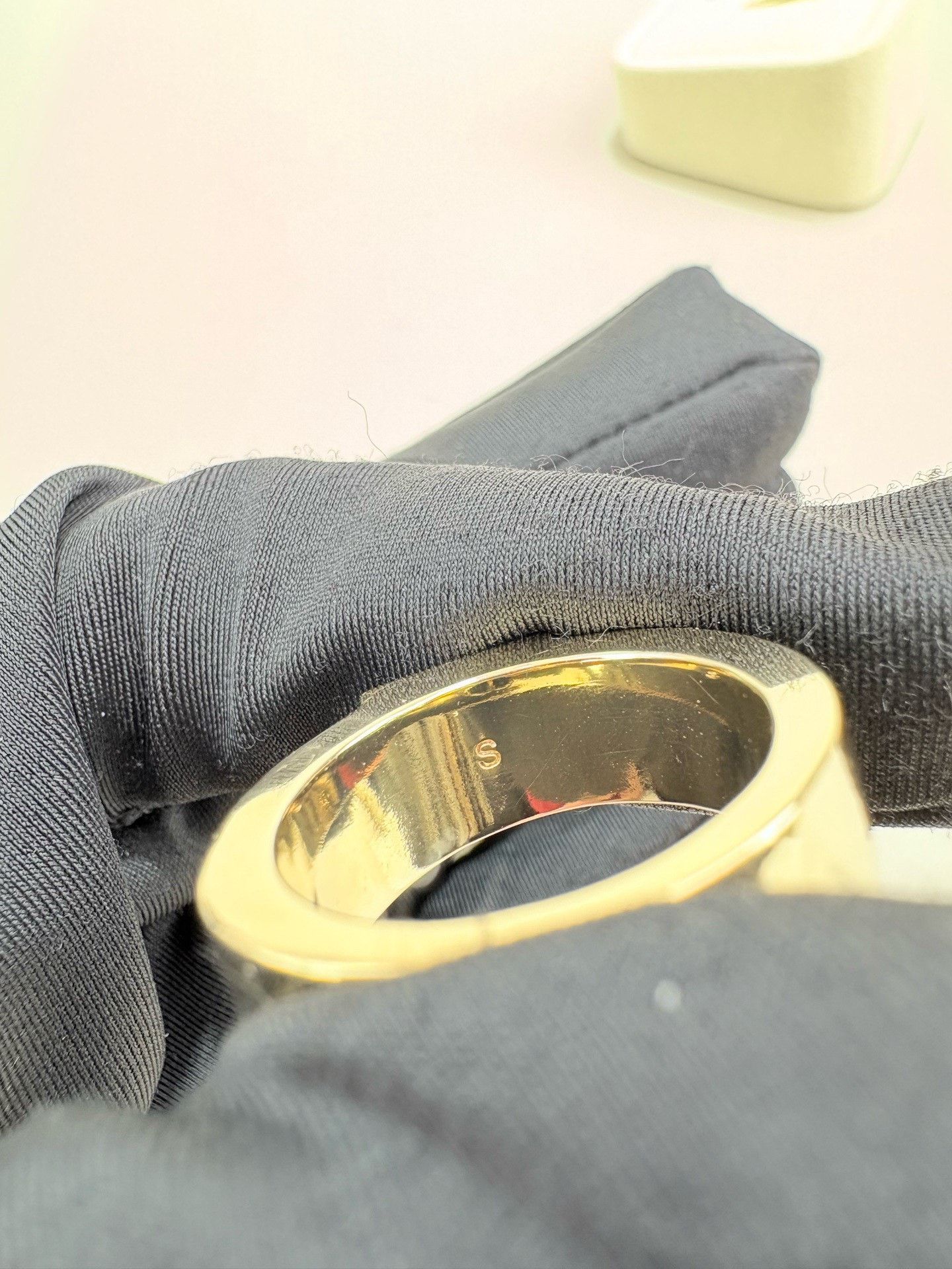 Dior DIOR CD Logo Ring S Size Size ONE SIZE - 5 Thumbnail